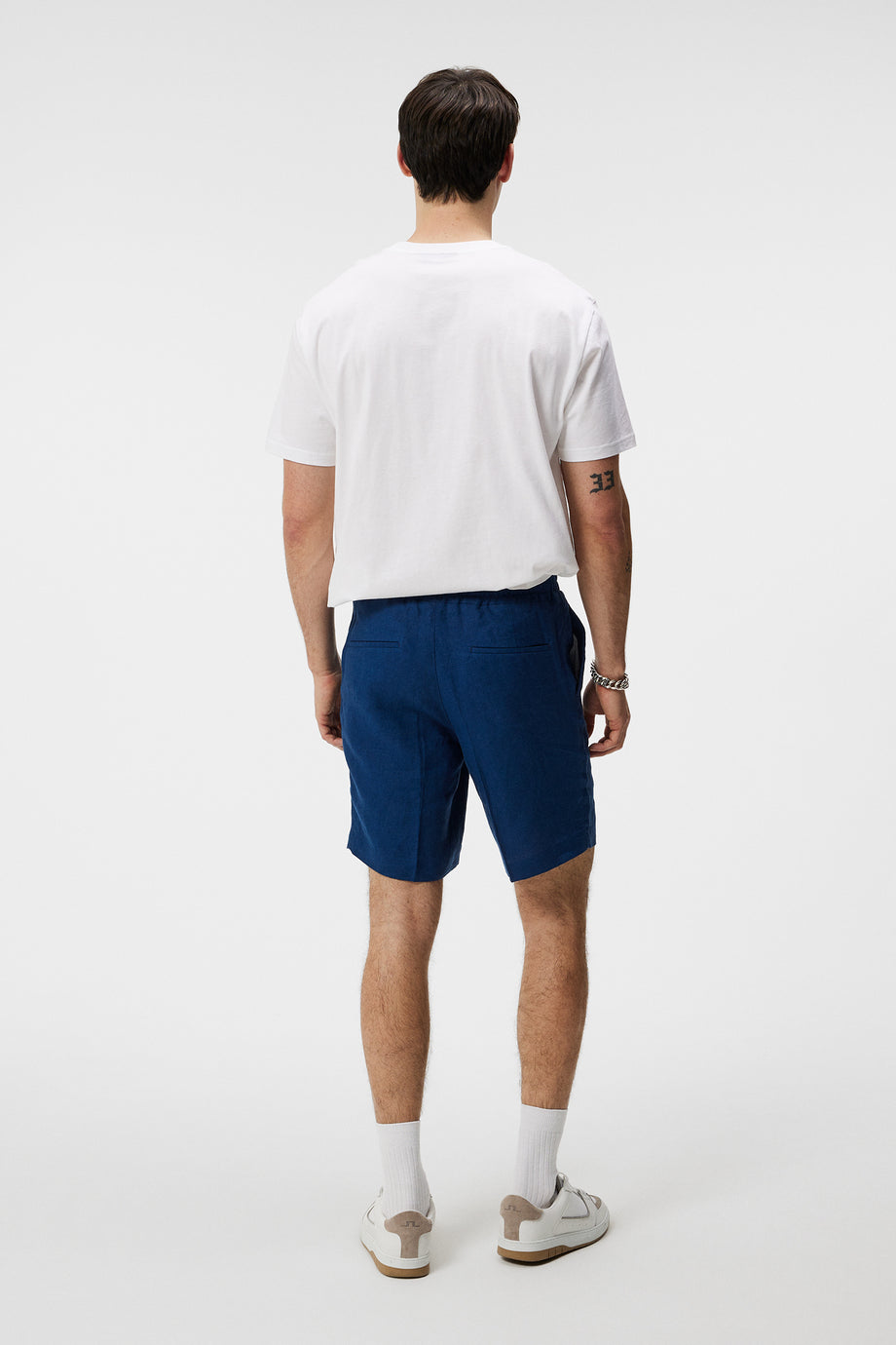 Baron Linen Shorts / Estate Blue