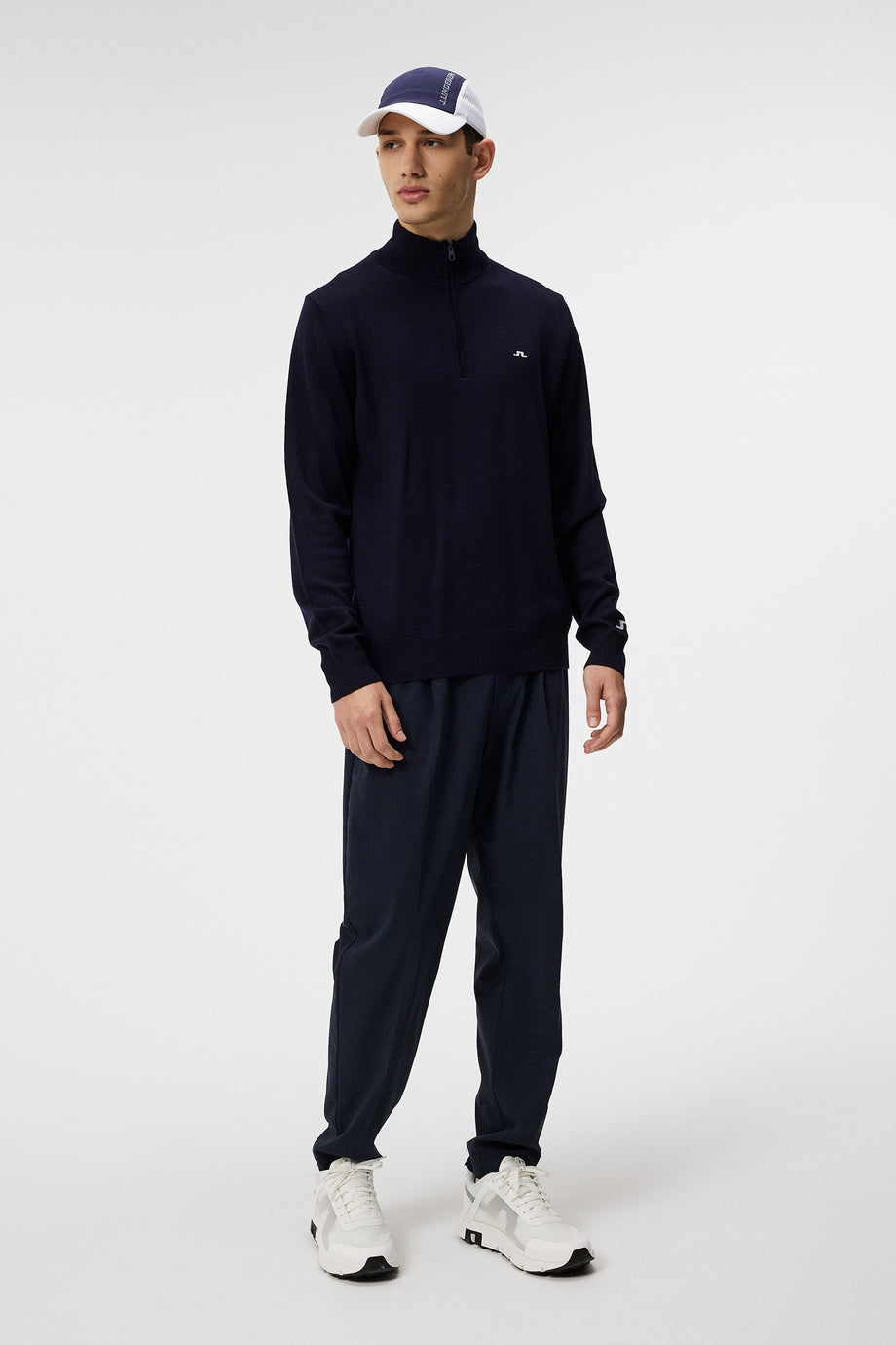Kian Knitted Sweater / JL Navy – J.Lindeberg