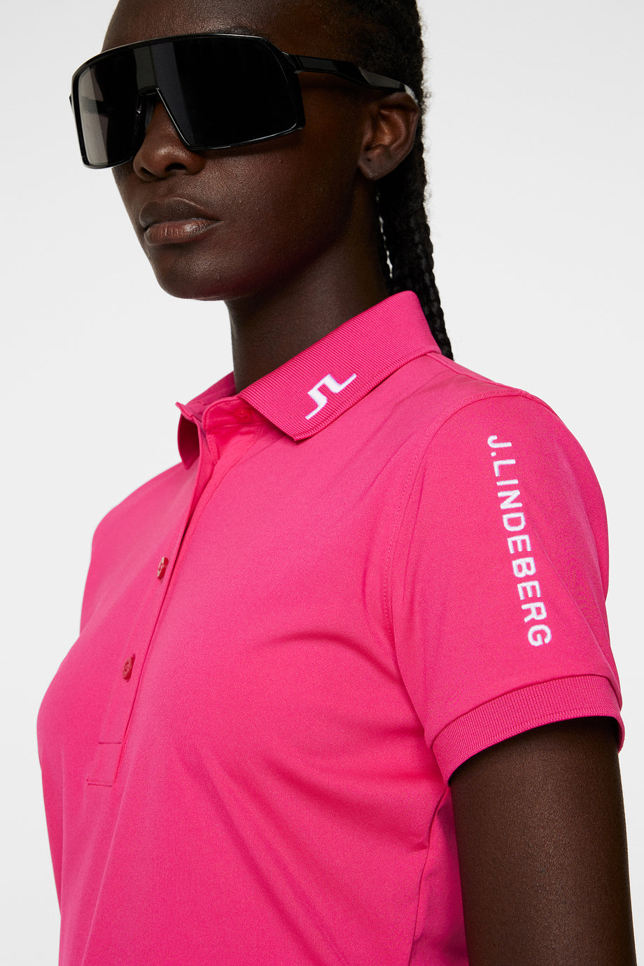 Tour Tech Polo / Pink Peacock