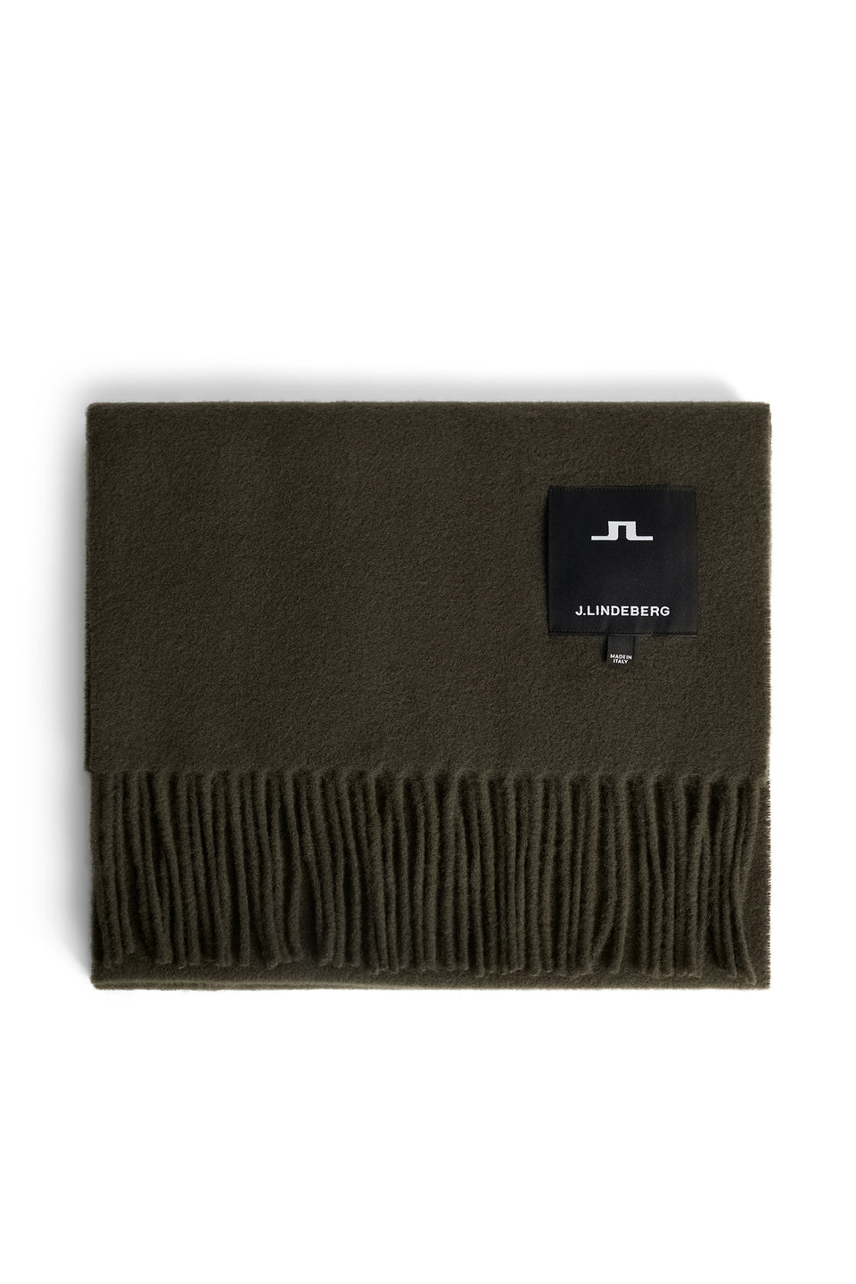 Champ Solid Wool Scarf / Forest Green