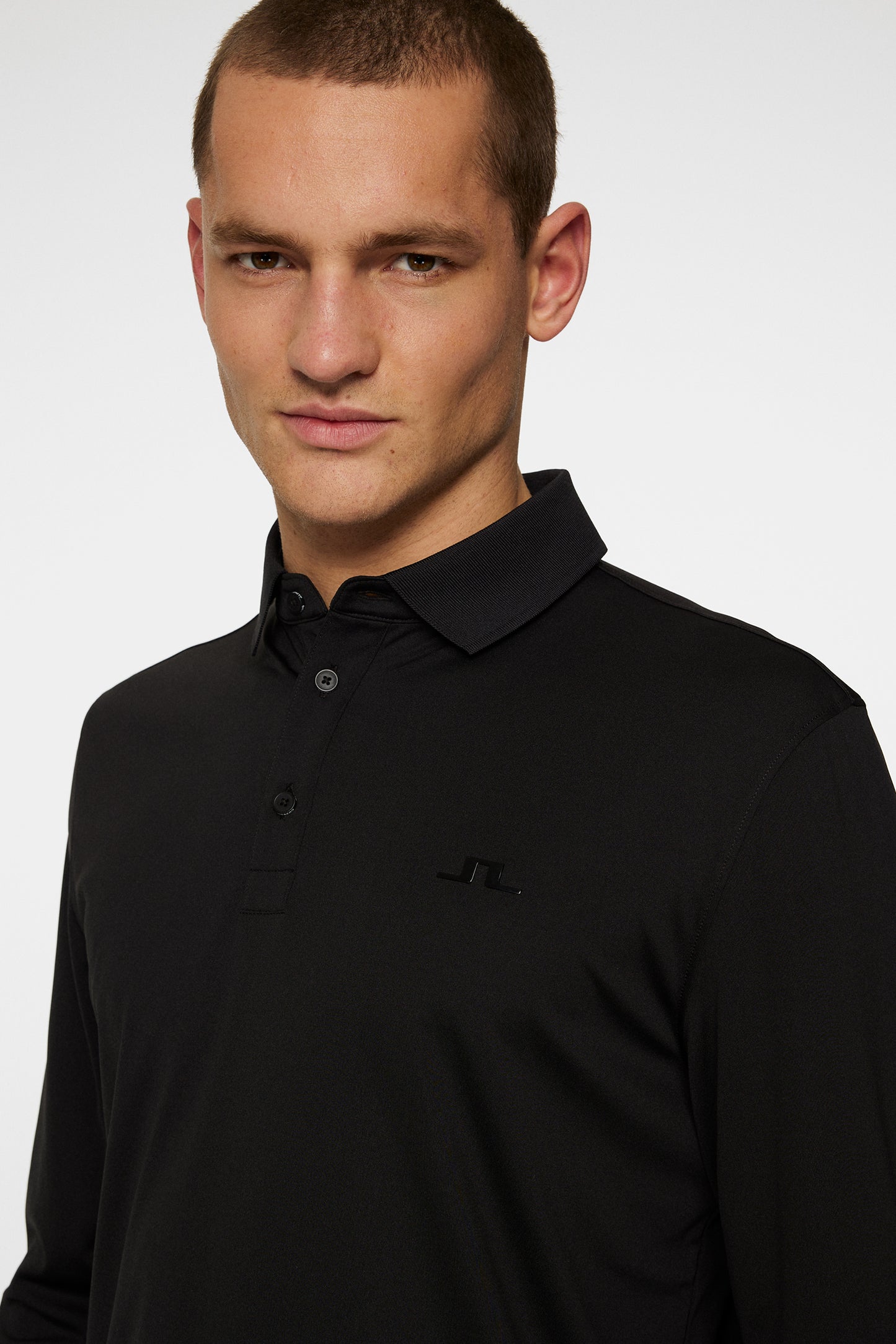 Gustaf LS Polo / Black