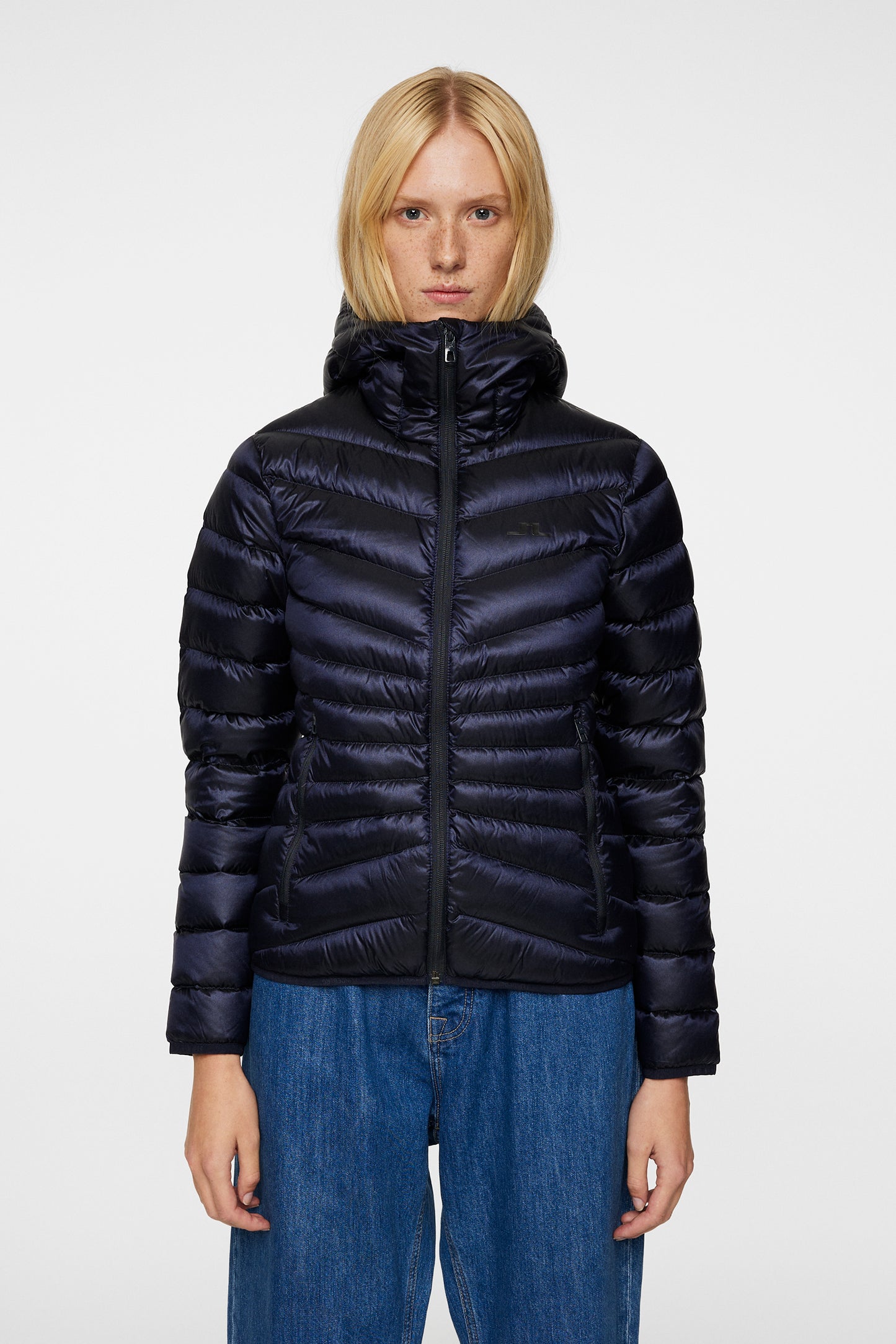 Lara Light Down Hood / JL Navy