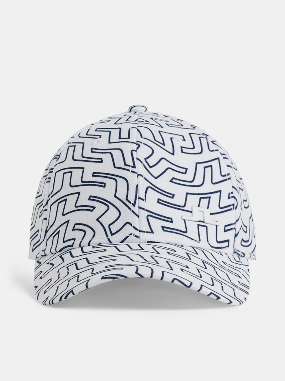 Collin Print Cap / White Outline Bridge Swirl