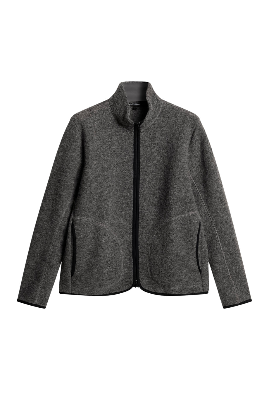 Dustin Wool Fleece Jacket / Light Grey Melange