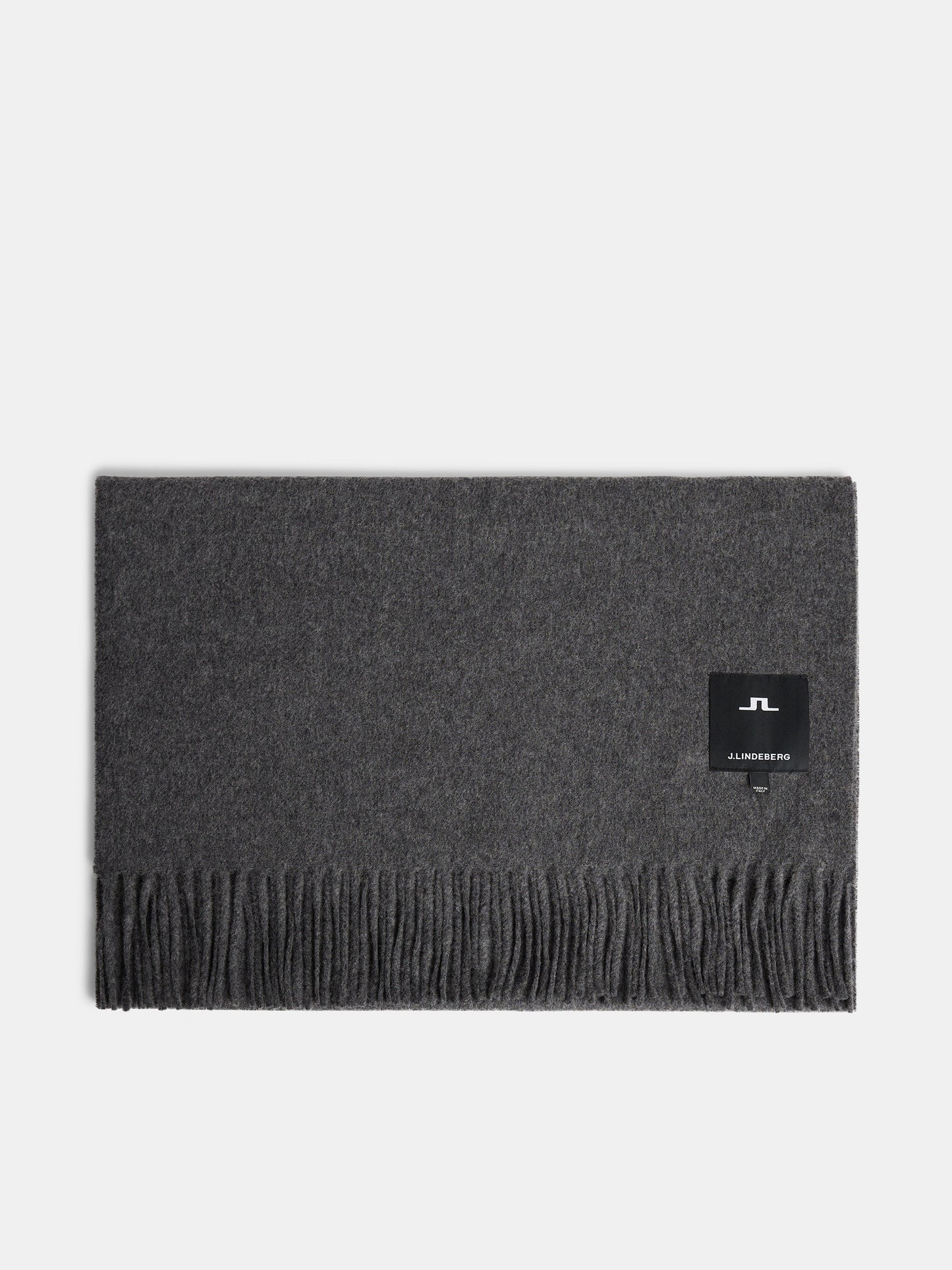 Frame Cashmere Blend Scarf / Mid Grey Melange