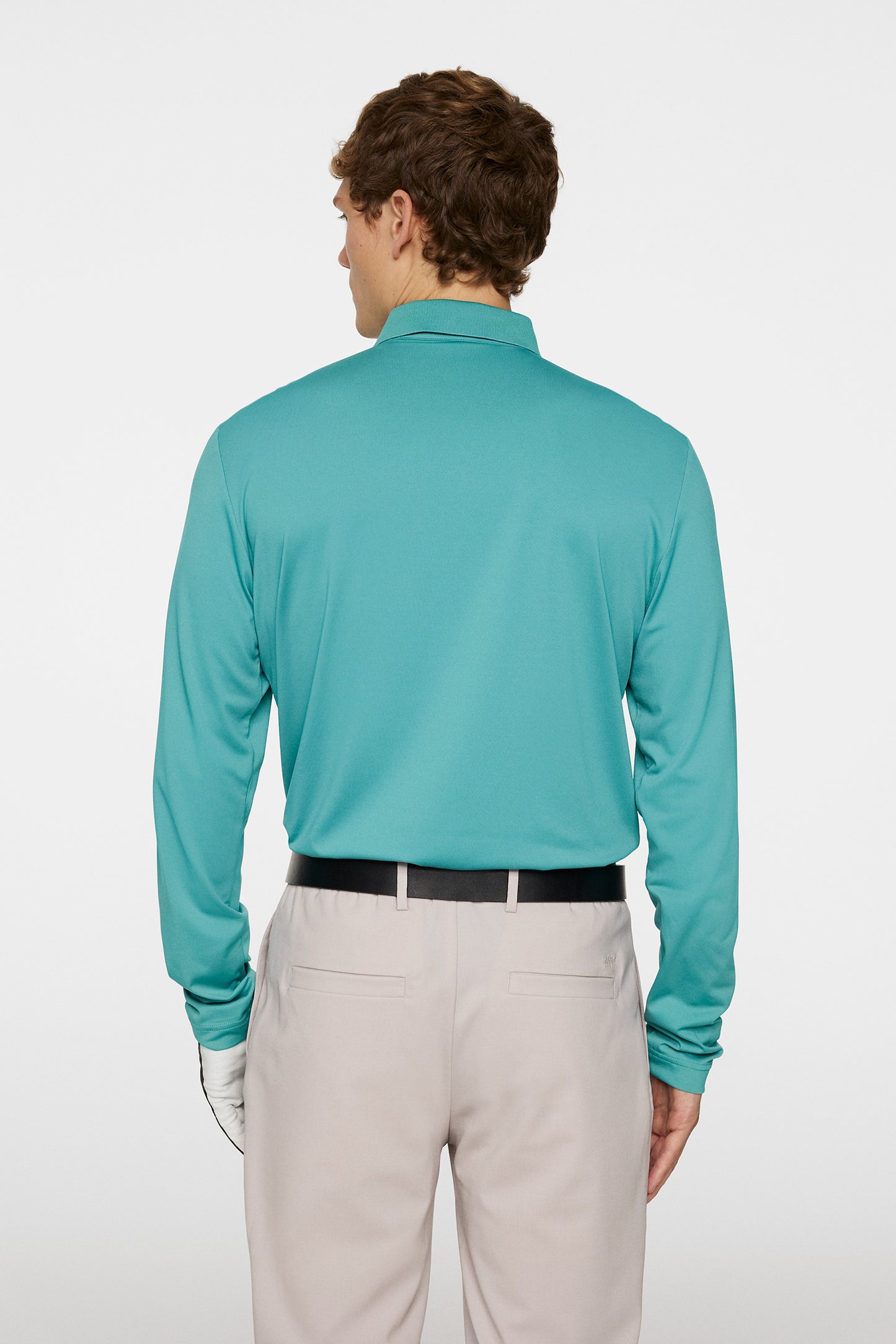 Viktor Long Sleeve Polo / Teal