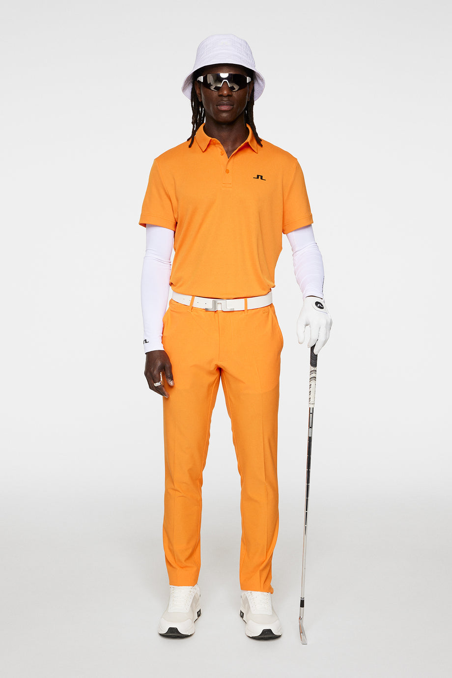 Peat Regular Fit Polo / Persimmon Orange