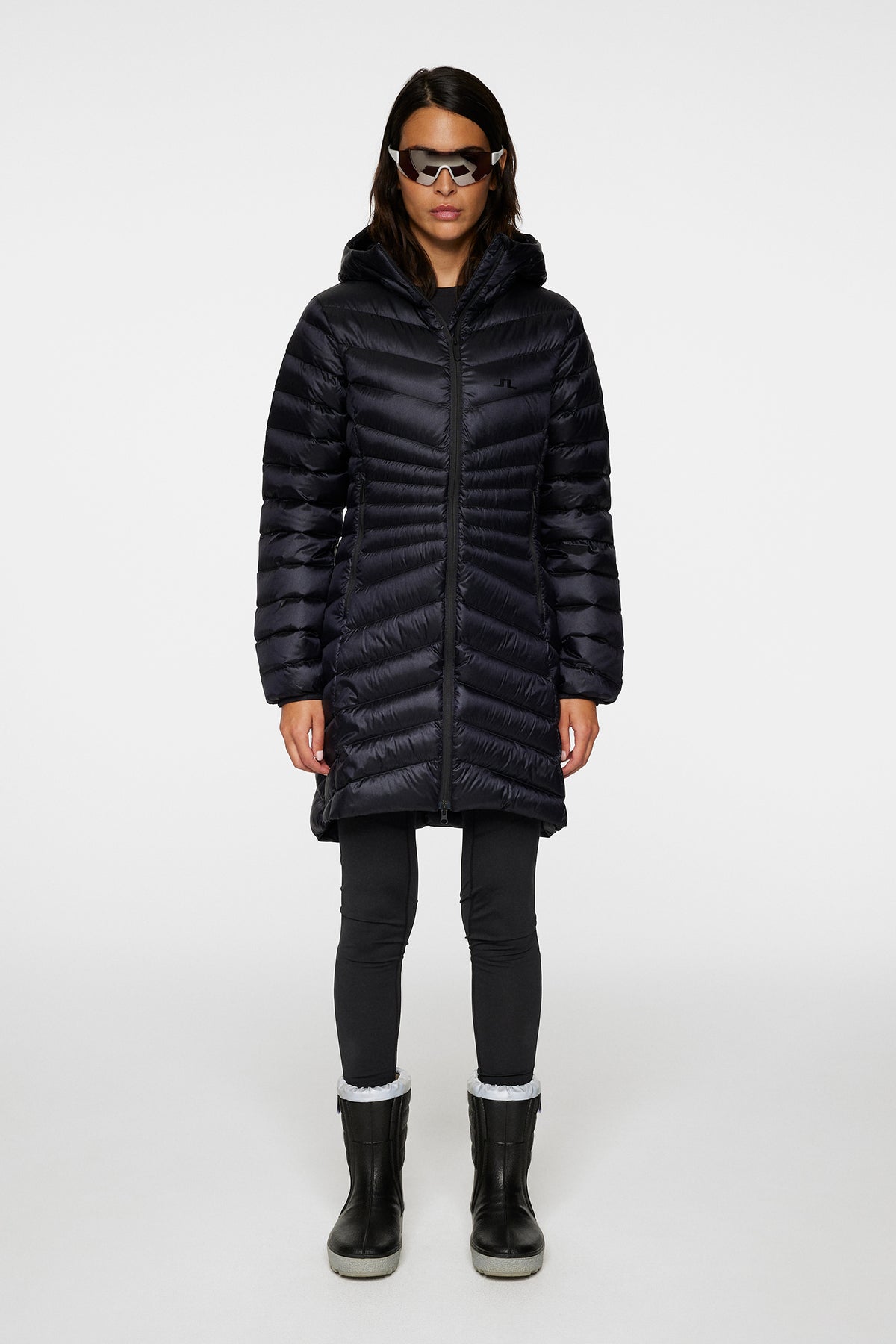 Lara Light Down Parka / Black