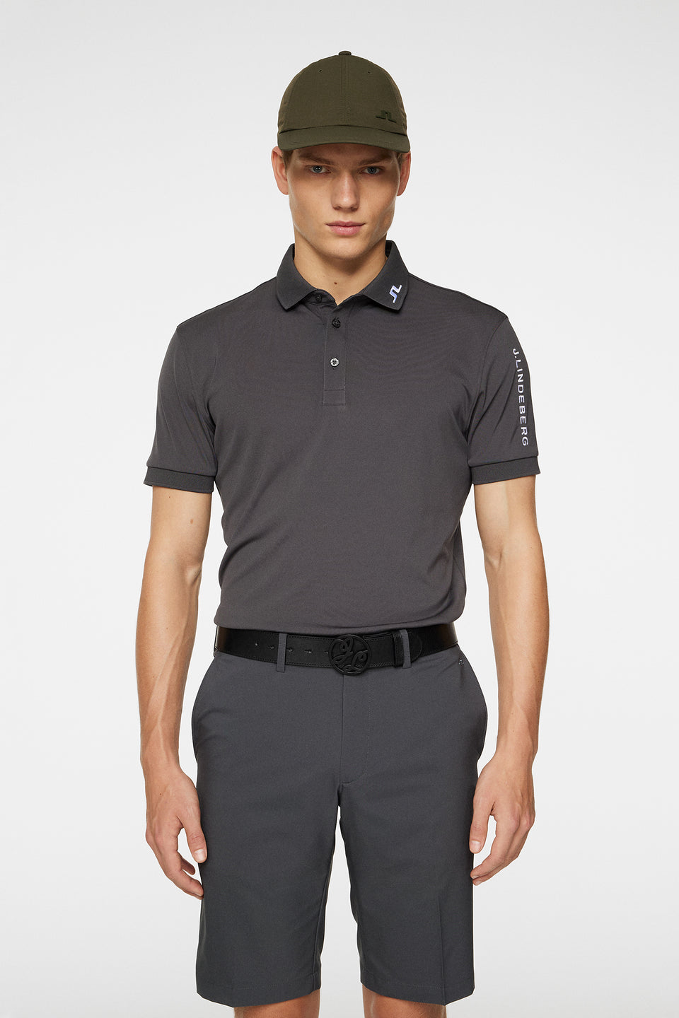 Tour Tech Reg Fit Polo / Asphalt