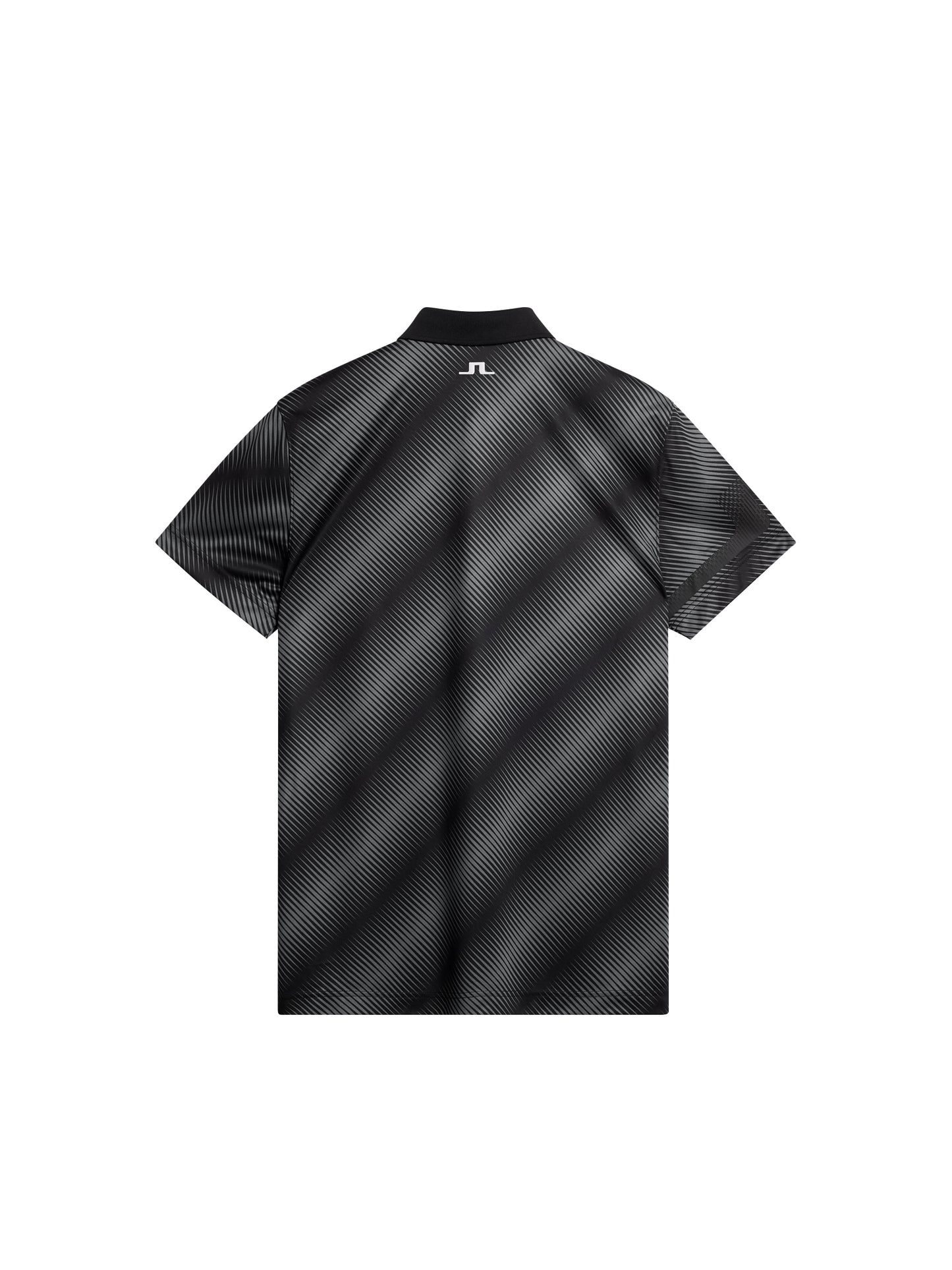 Heath Print Polo / Comb Black M