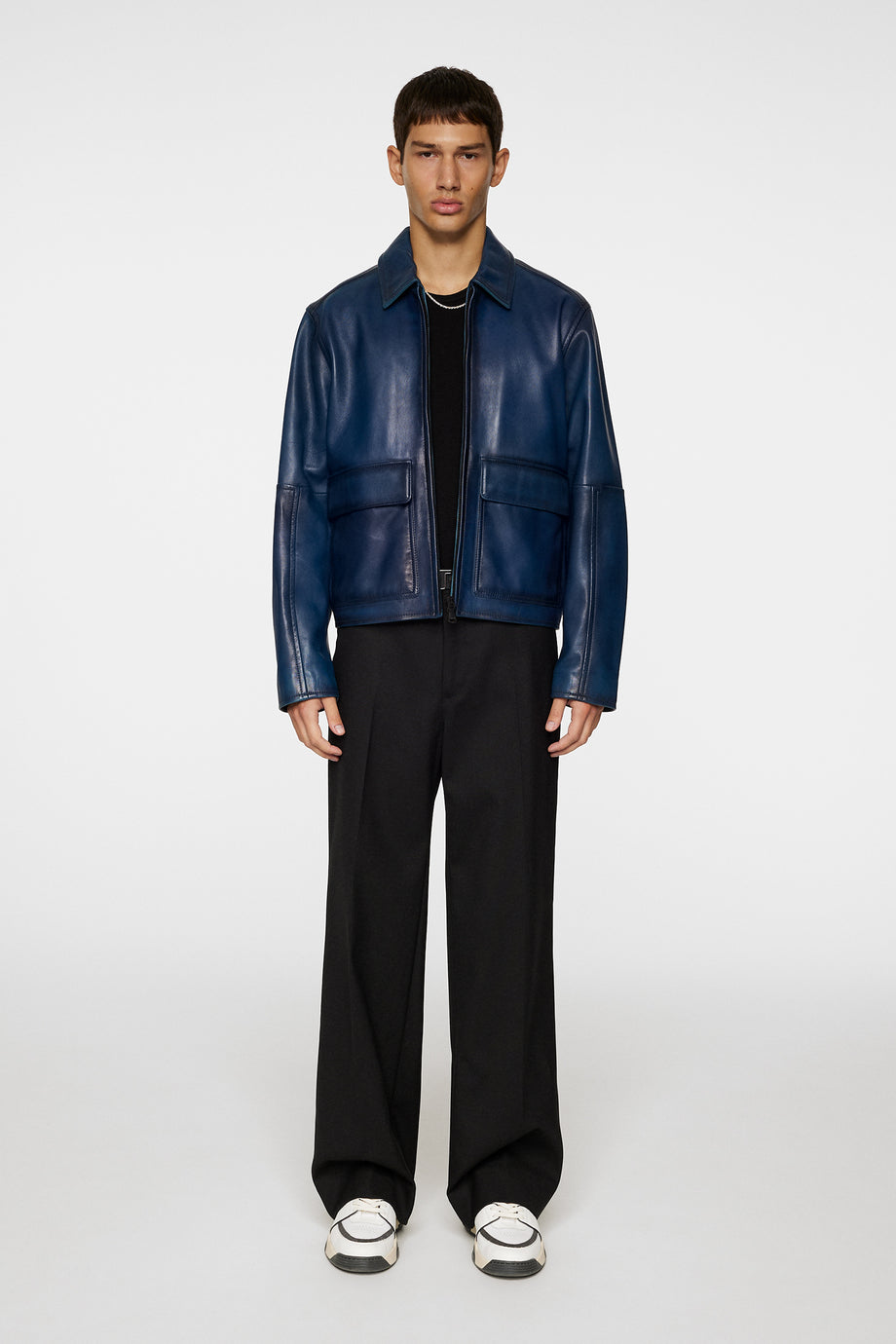 Jed Leather Party Jacket / Key Largo