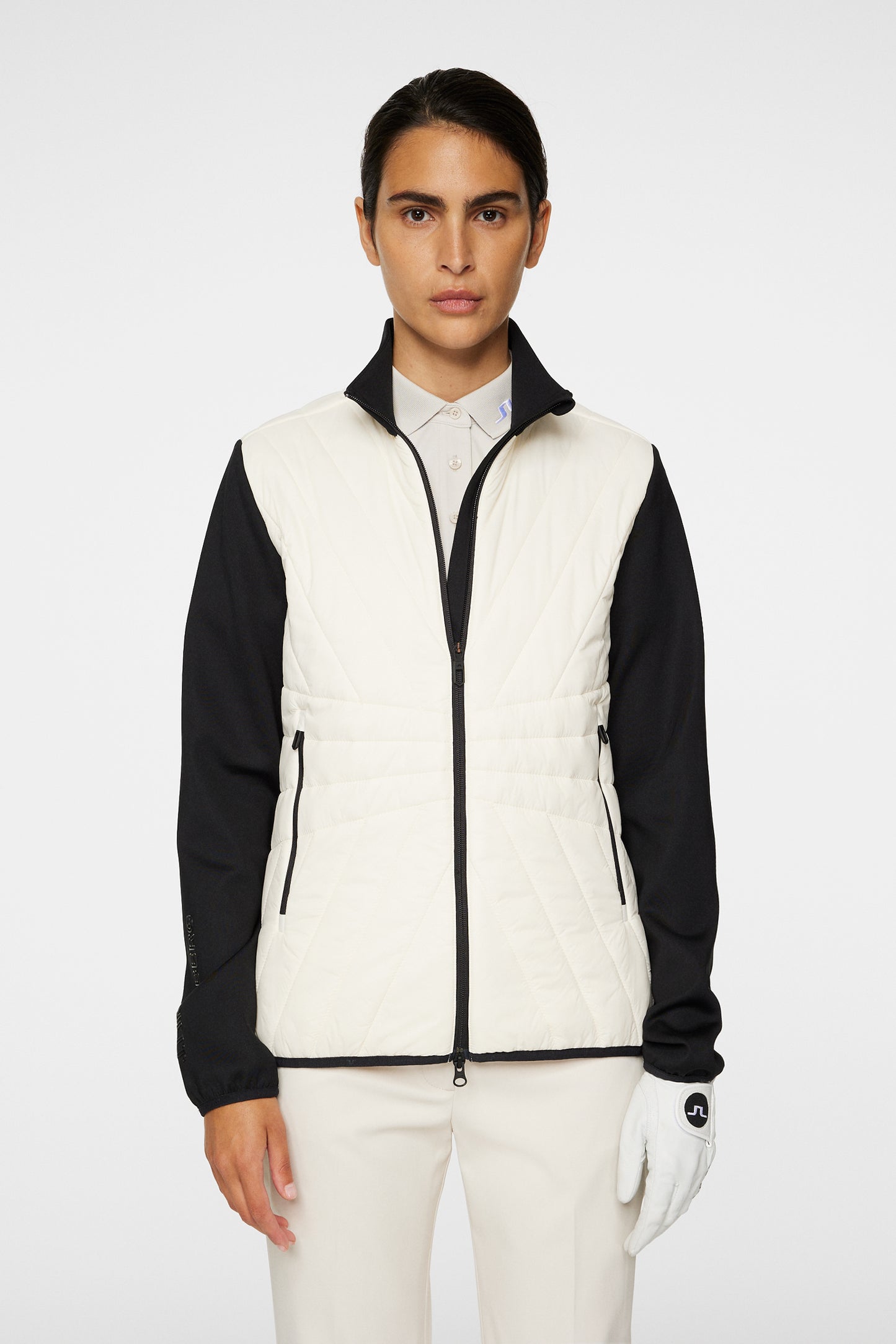 Holma Quilt Hybrid Jacket / Whisper White