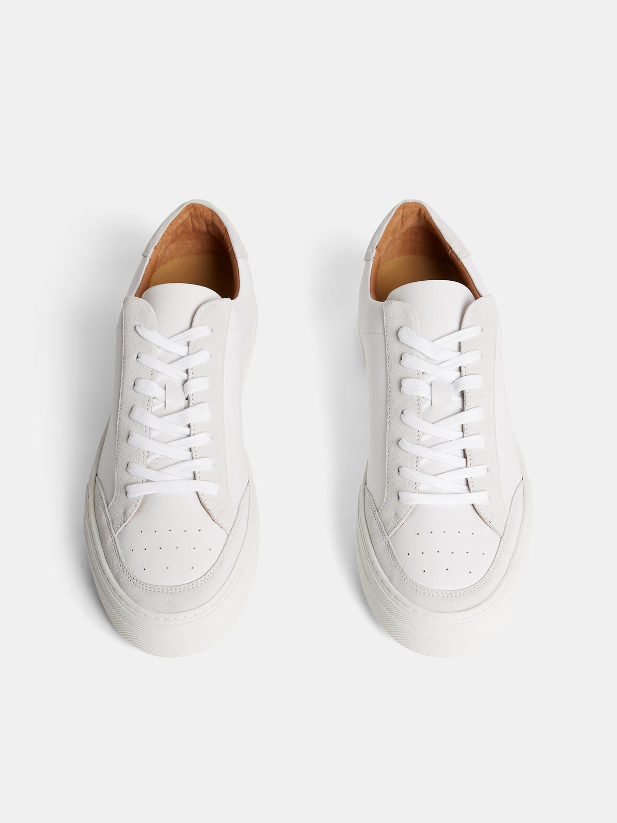 Art Signature Leather Sneaker / White