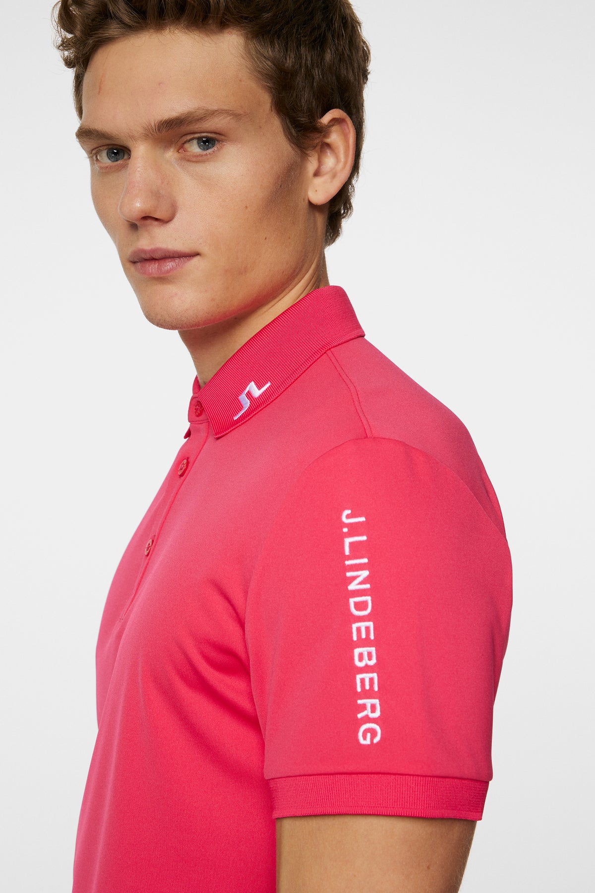 Tour Tech Slim Fit Polo / Azalea