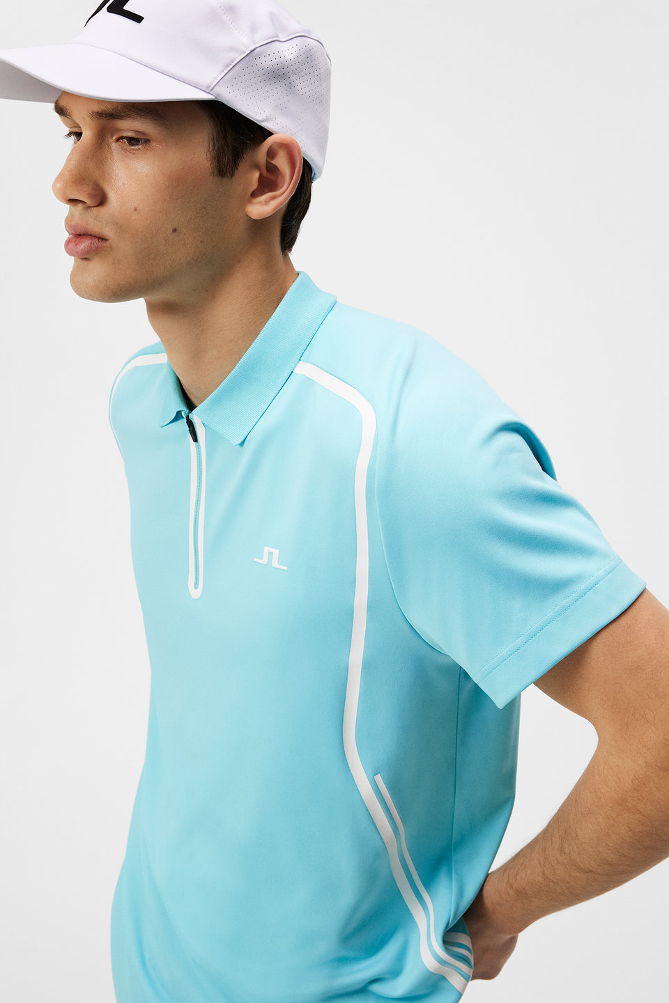 Weston Regular Fit Polo / Blue Curacao