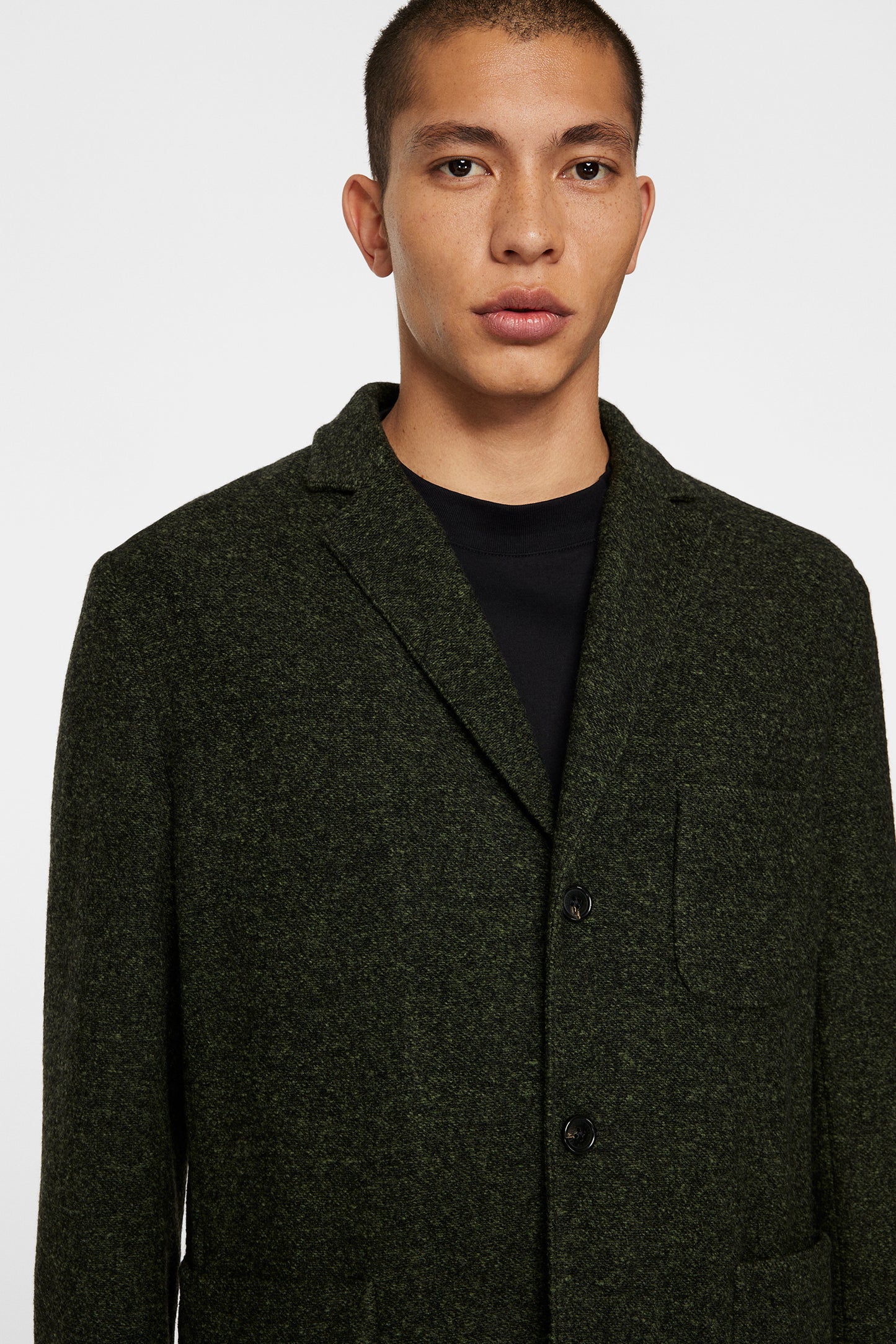 Carlton Cardigan Blazer / Forest Green