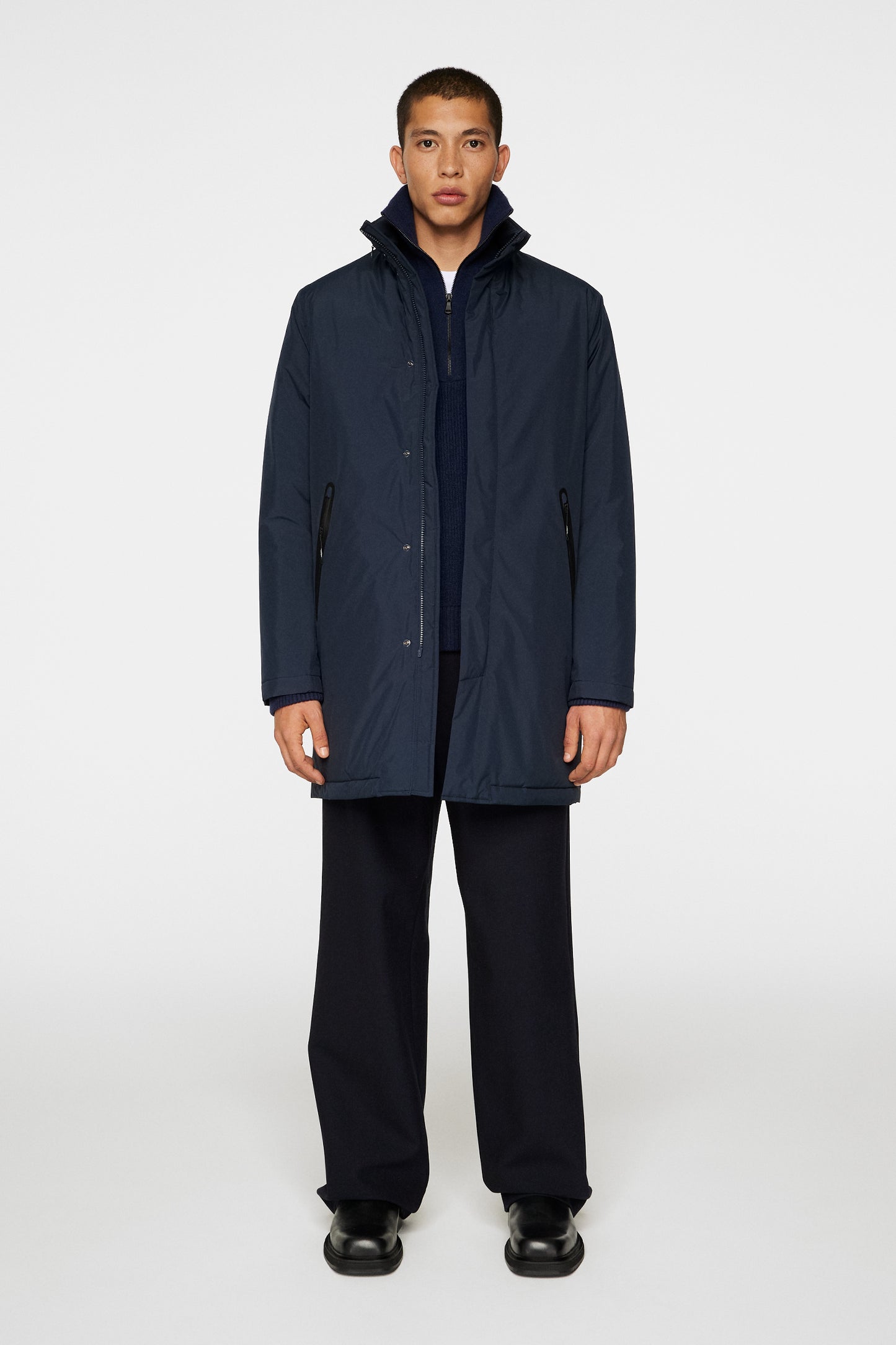 Hollis Tech Coat / JL Navy