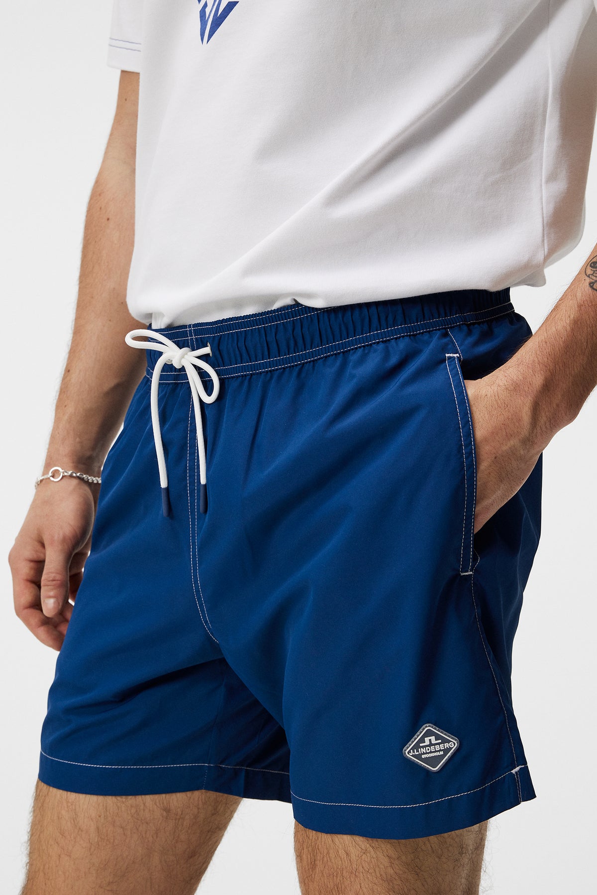 Banks Solid Swim Trunks / Estate Blue