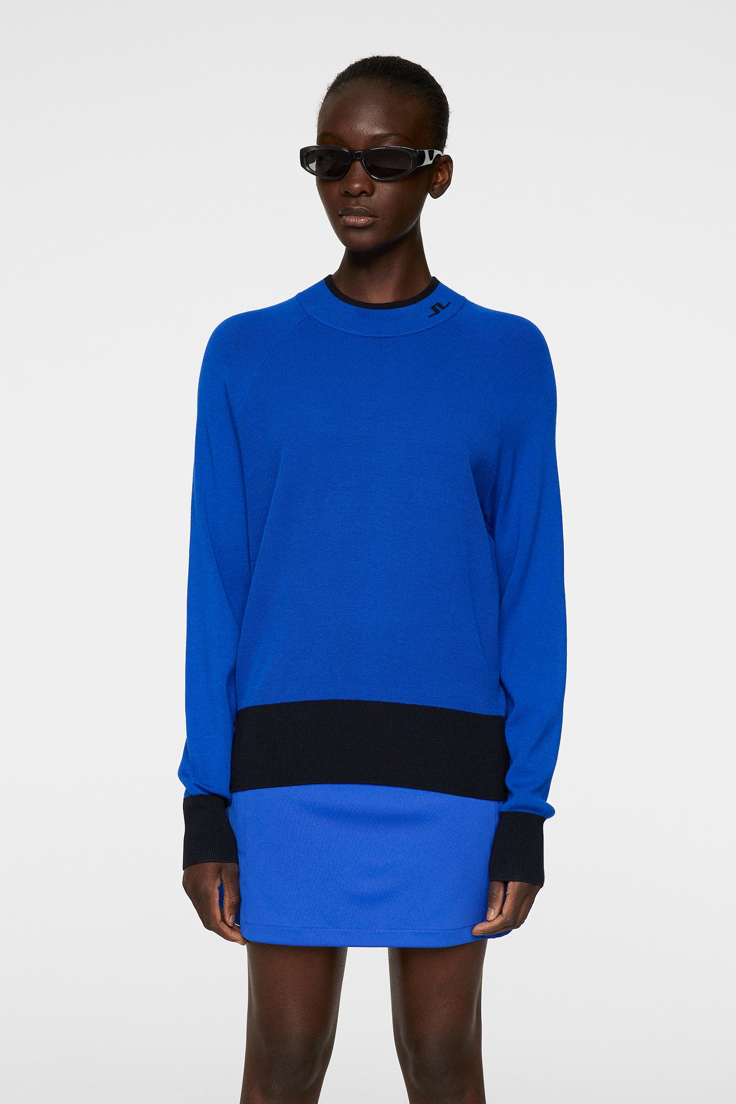 Zoe Knitted Sweater / Club Blue