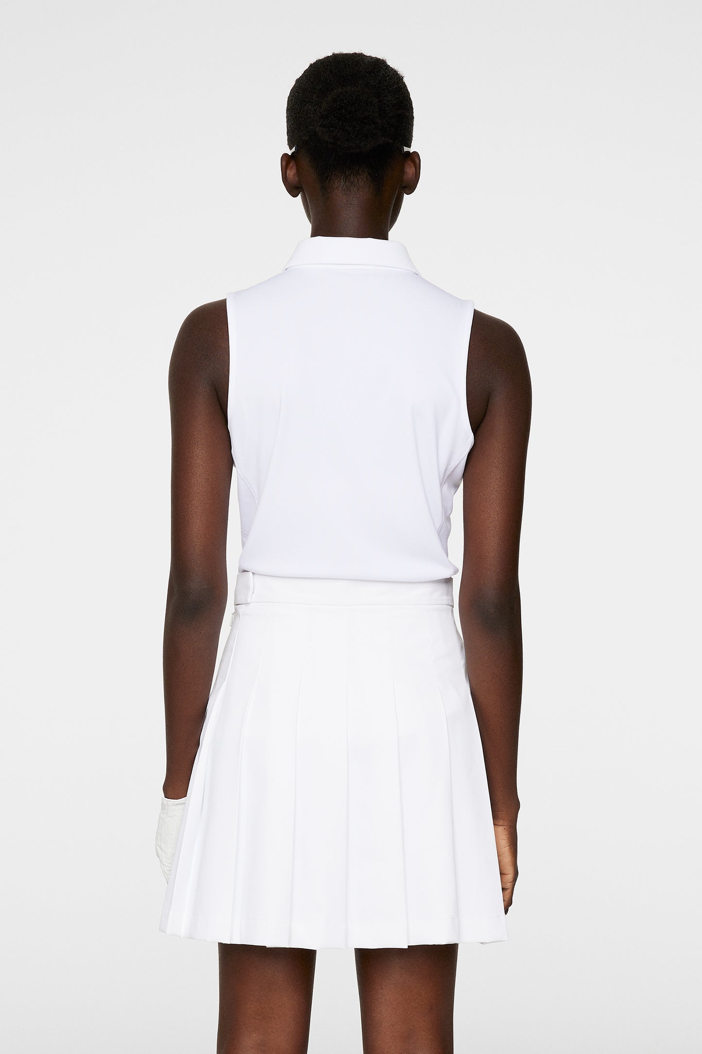 Dena Sleeveless Top / White