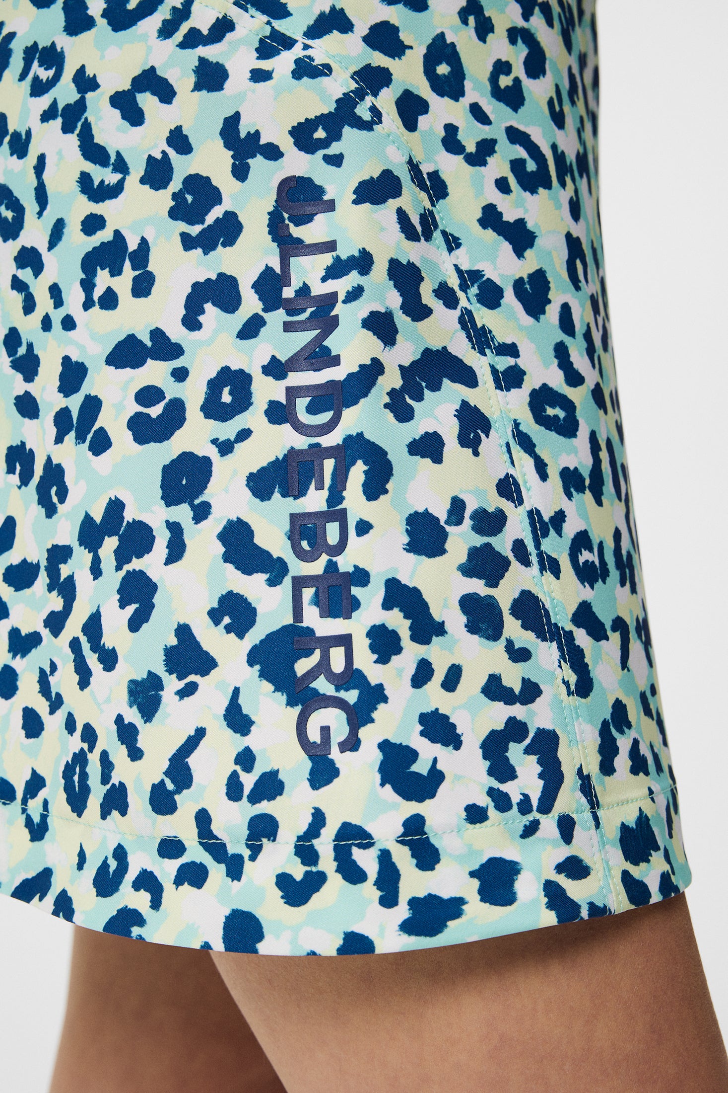 Leopard skirt clearance blue