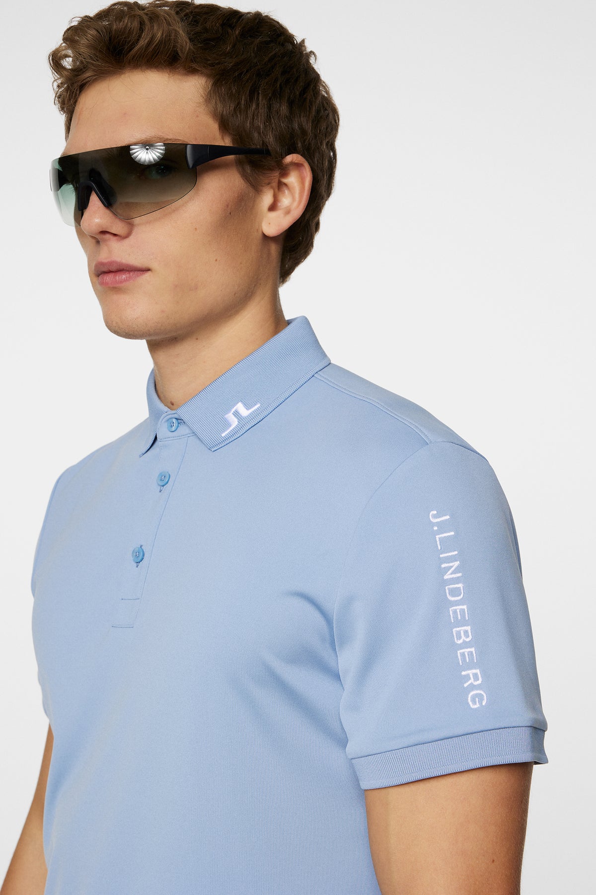 Tour Tech Slim Fit Polo / Rain Washed