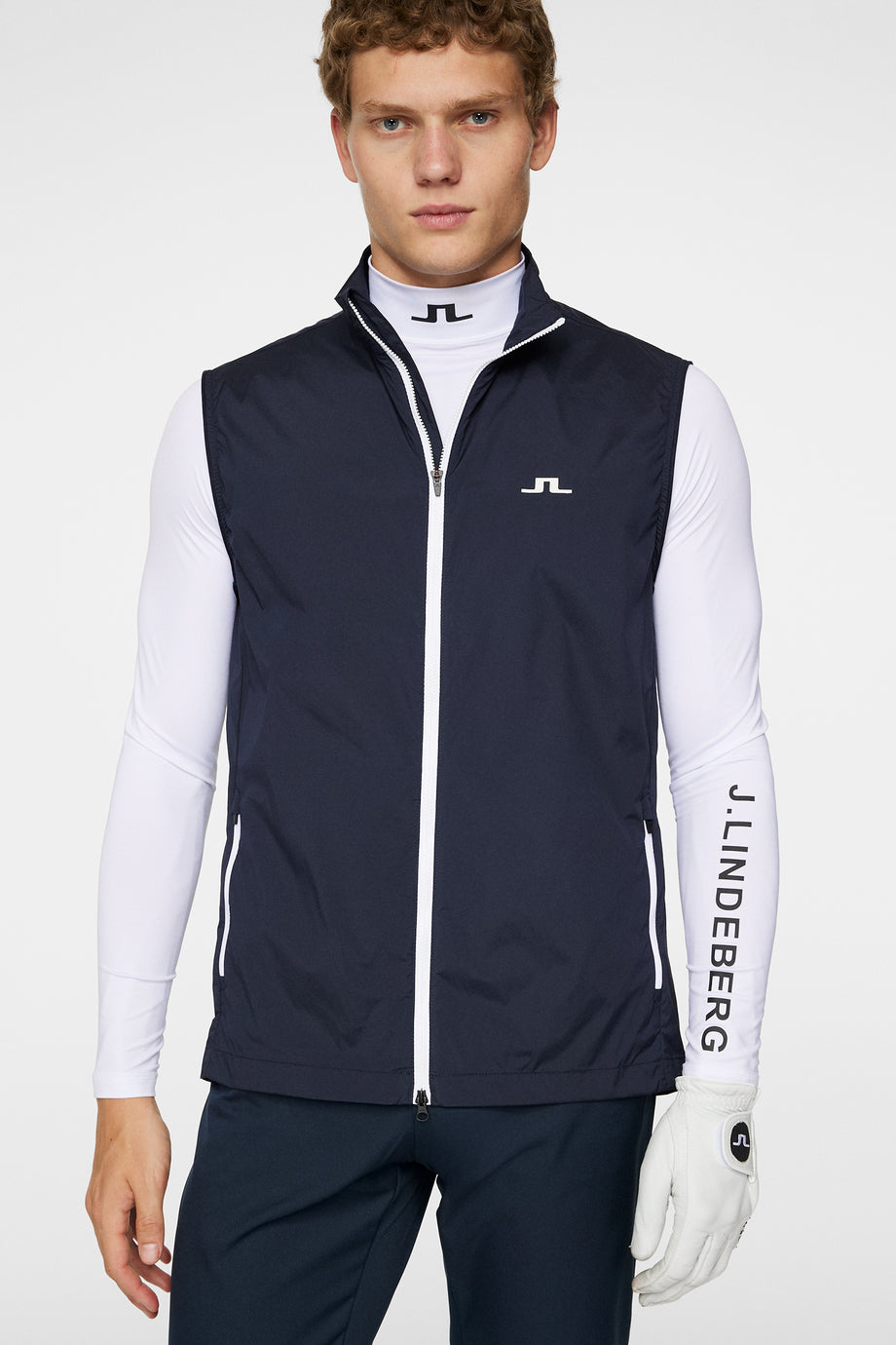 Ash Light Packable Vest / JL Navy