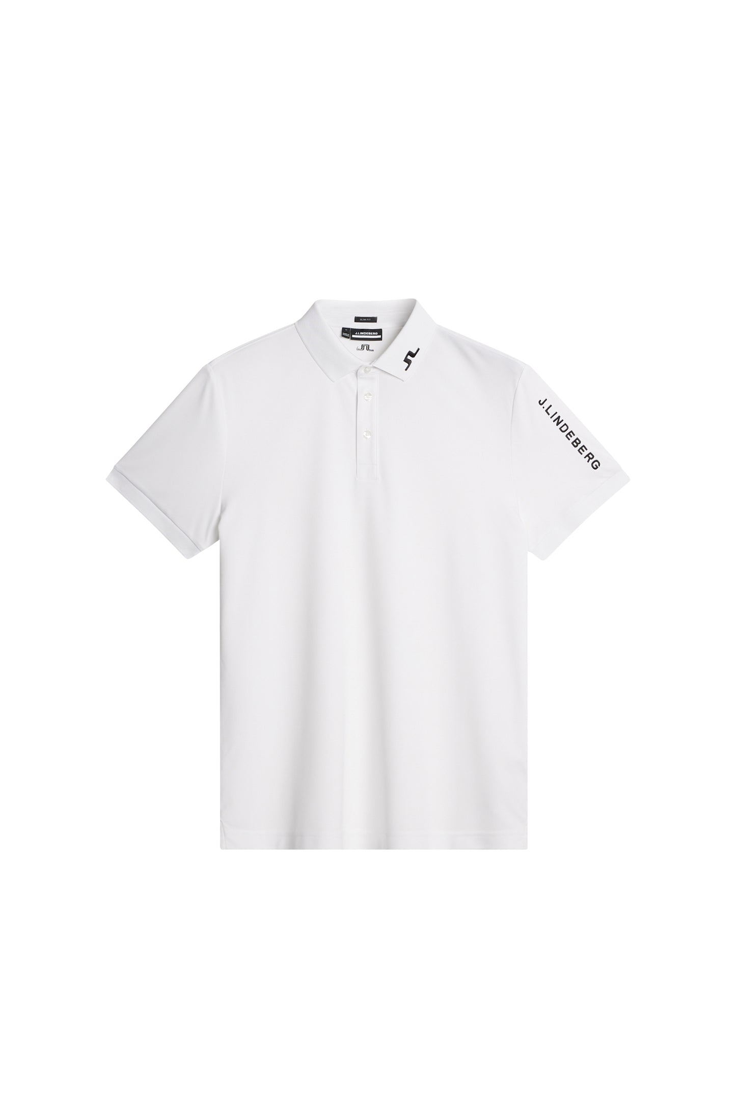 Tour Tech Slim Fit Polo / White