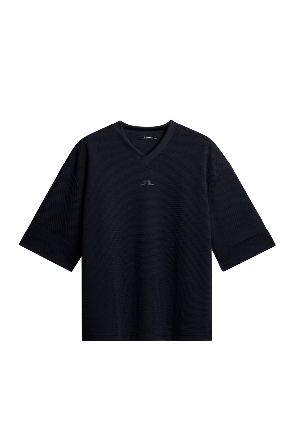 Milos Jersey Mesh Tee / JL Navy