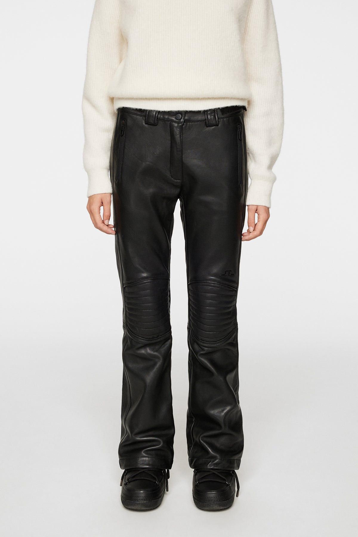 W Stanford Pant Leather / Black