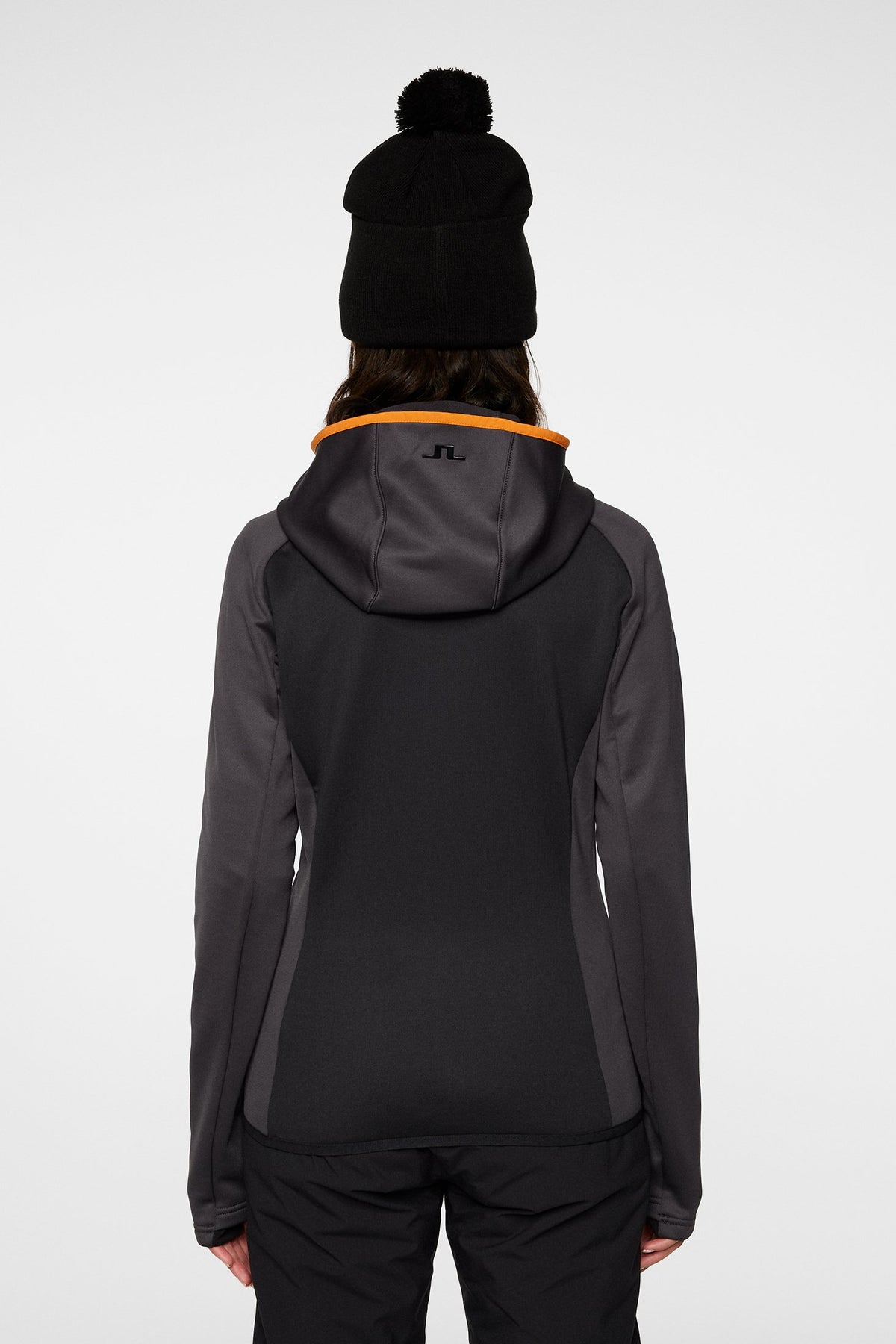 Elana Full Zip Hood / Asphalt