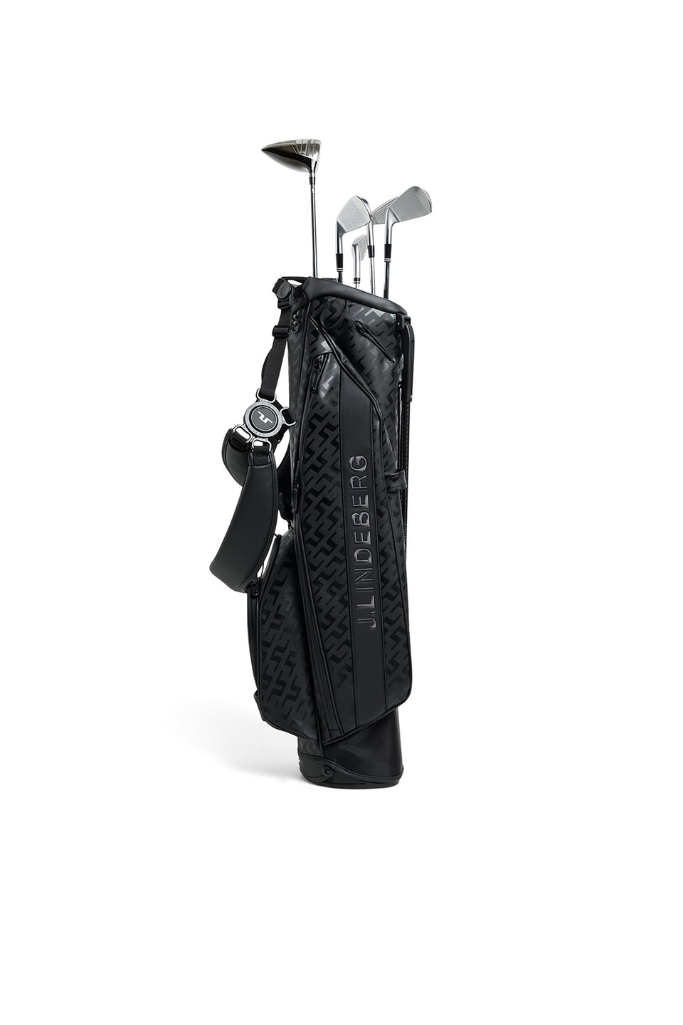 Sunday Stand Print Golf Bag / Tour Geo Jacquard Black M