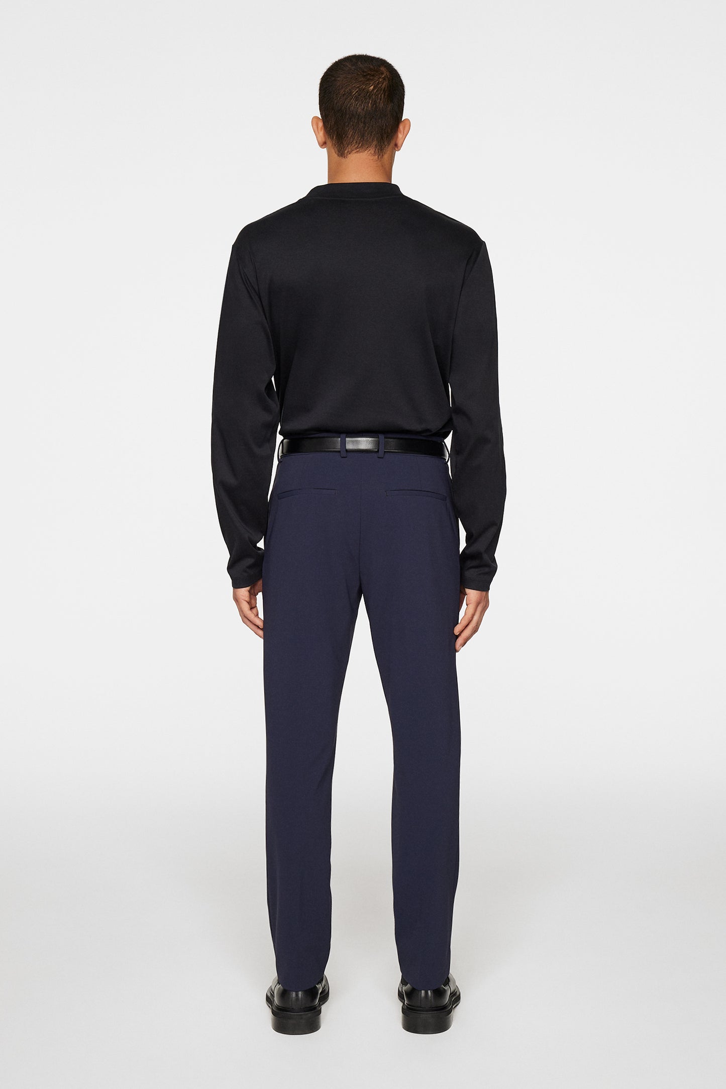 Lois Bonded Jersey Pants / JL Navy