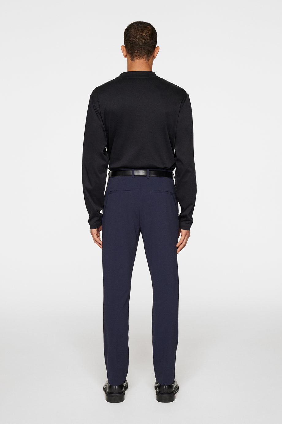 Lois Bonded Jersey Pants / JL Navy