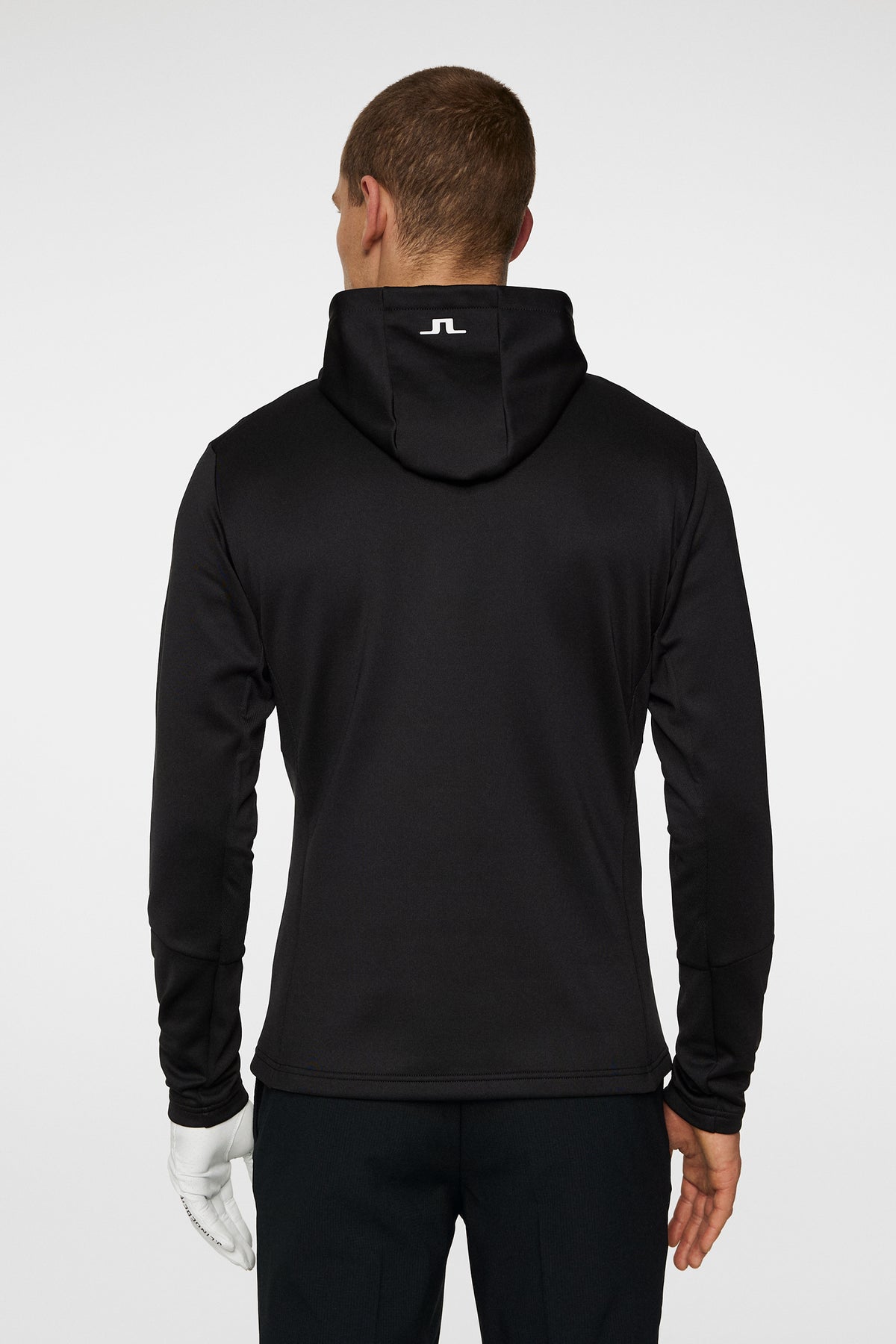 Aerial Quarter Zip Hood / Black