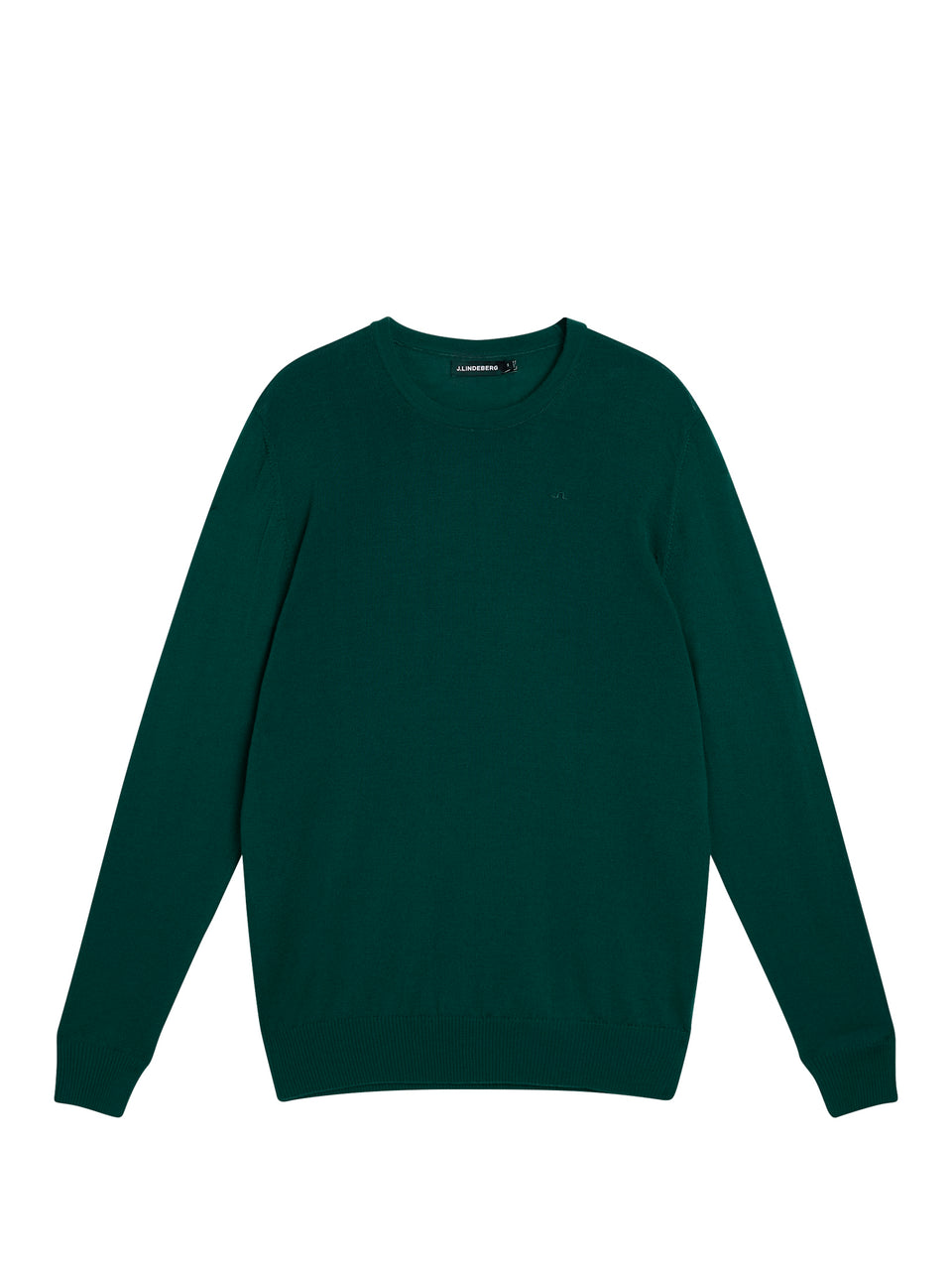 Lyle Light Merino Crew Neck / Rain Forest