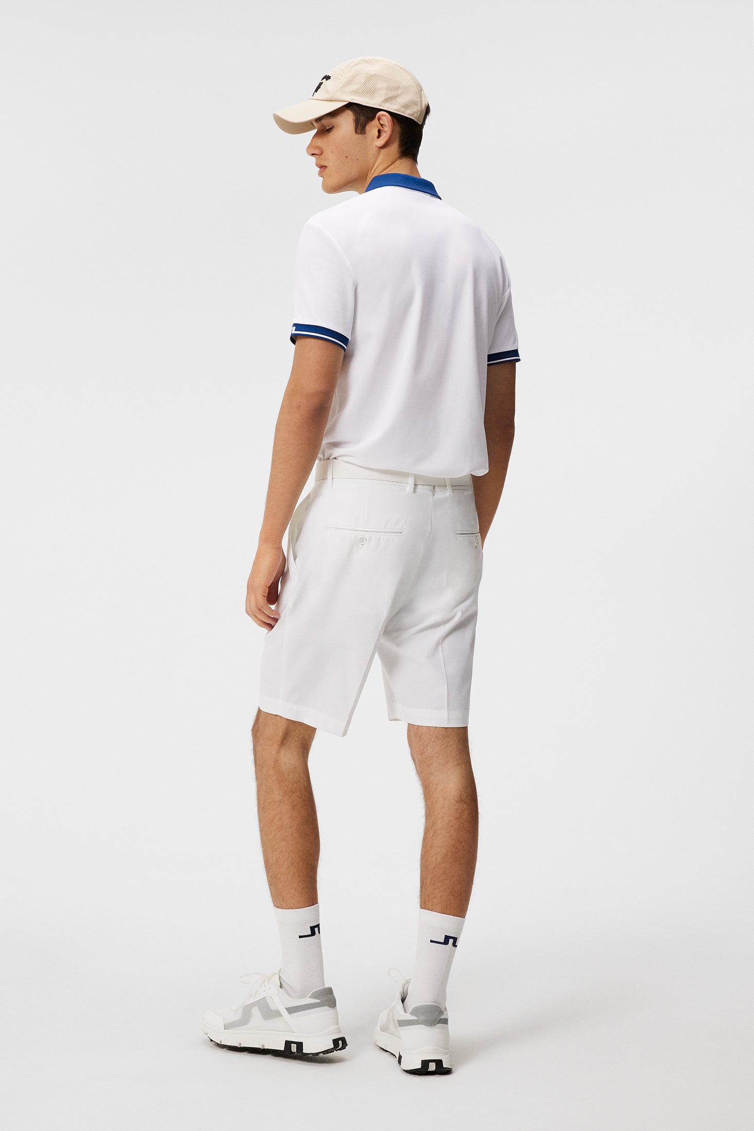 Bay Slim Polo / White – J.Lindeberg