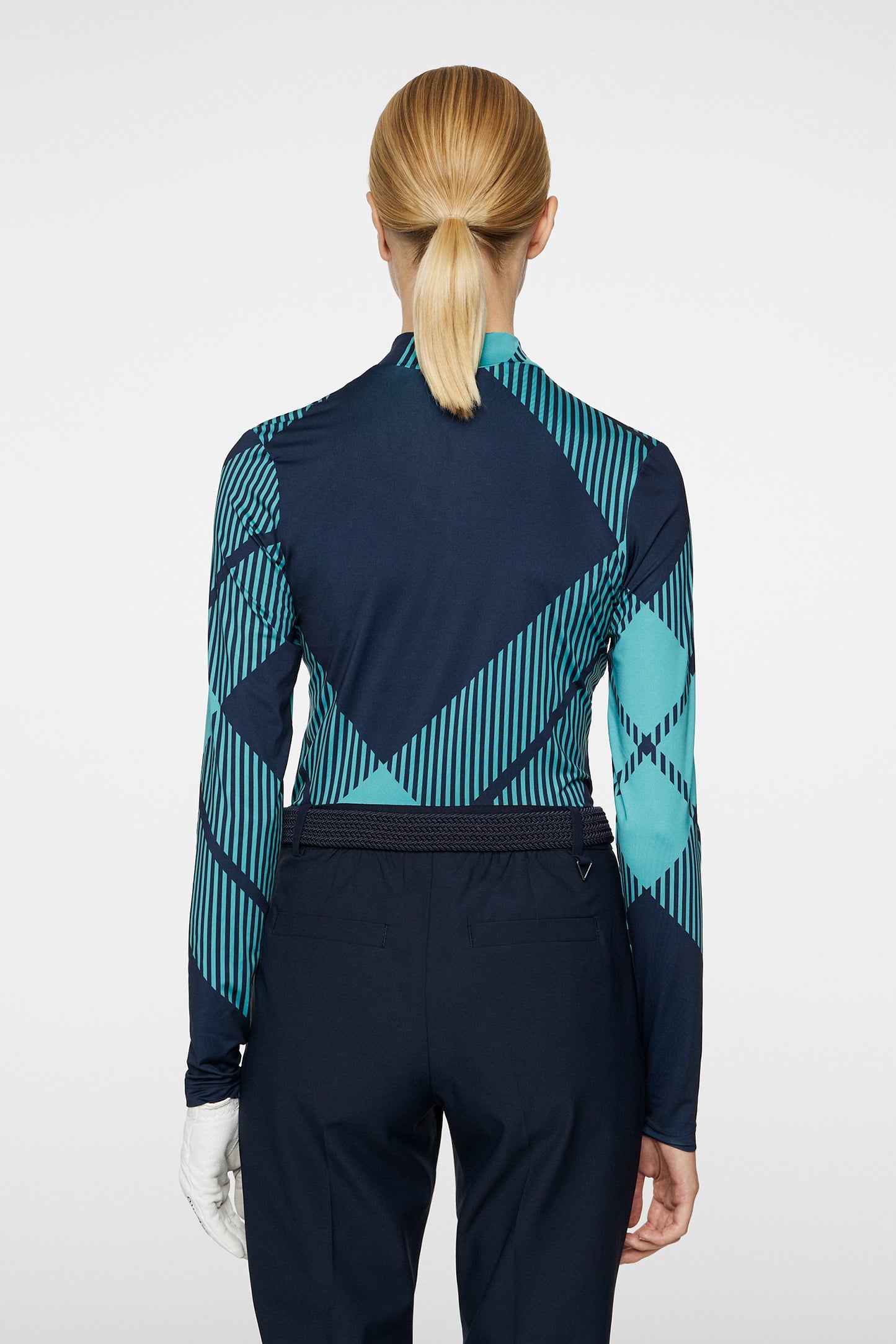 Katena Compression Top / Glenmuir Tartan Teal L