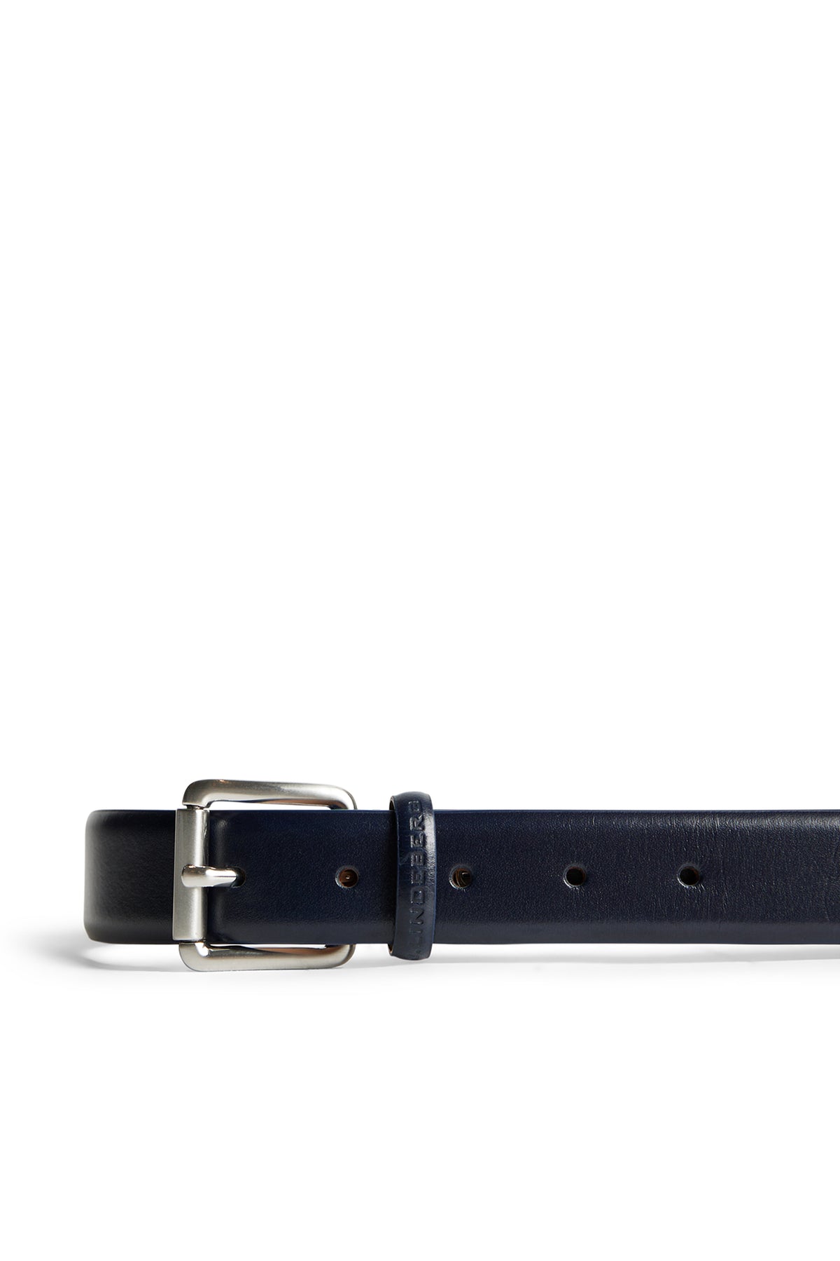 Bill Leather Belt / JL Navy