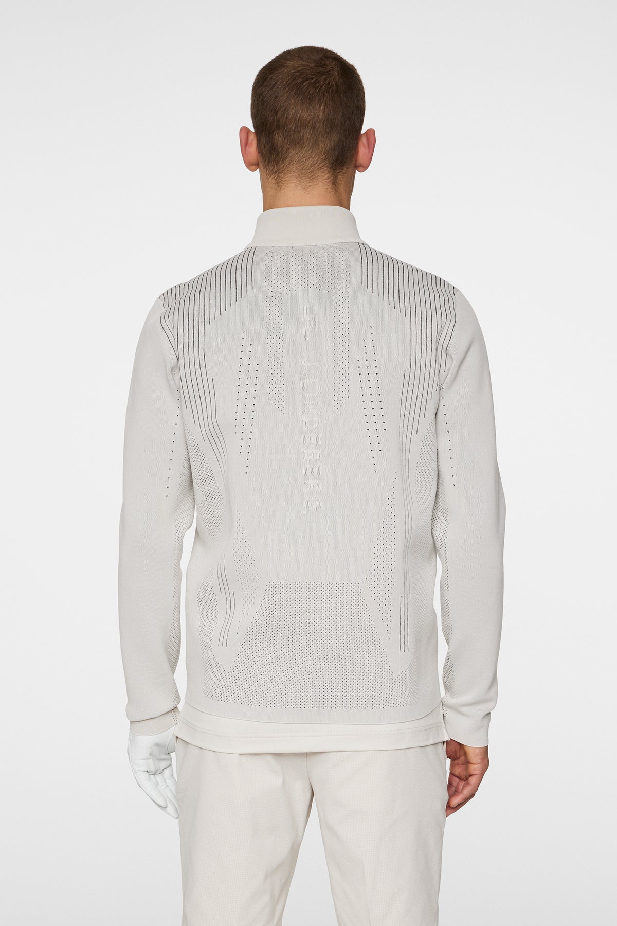 Bo Tech Knit Zip Sweater / Moonbeam