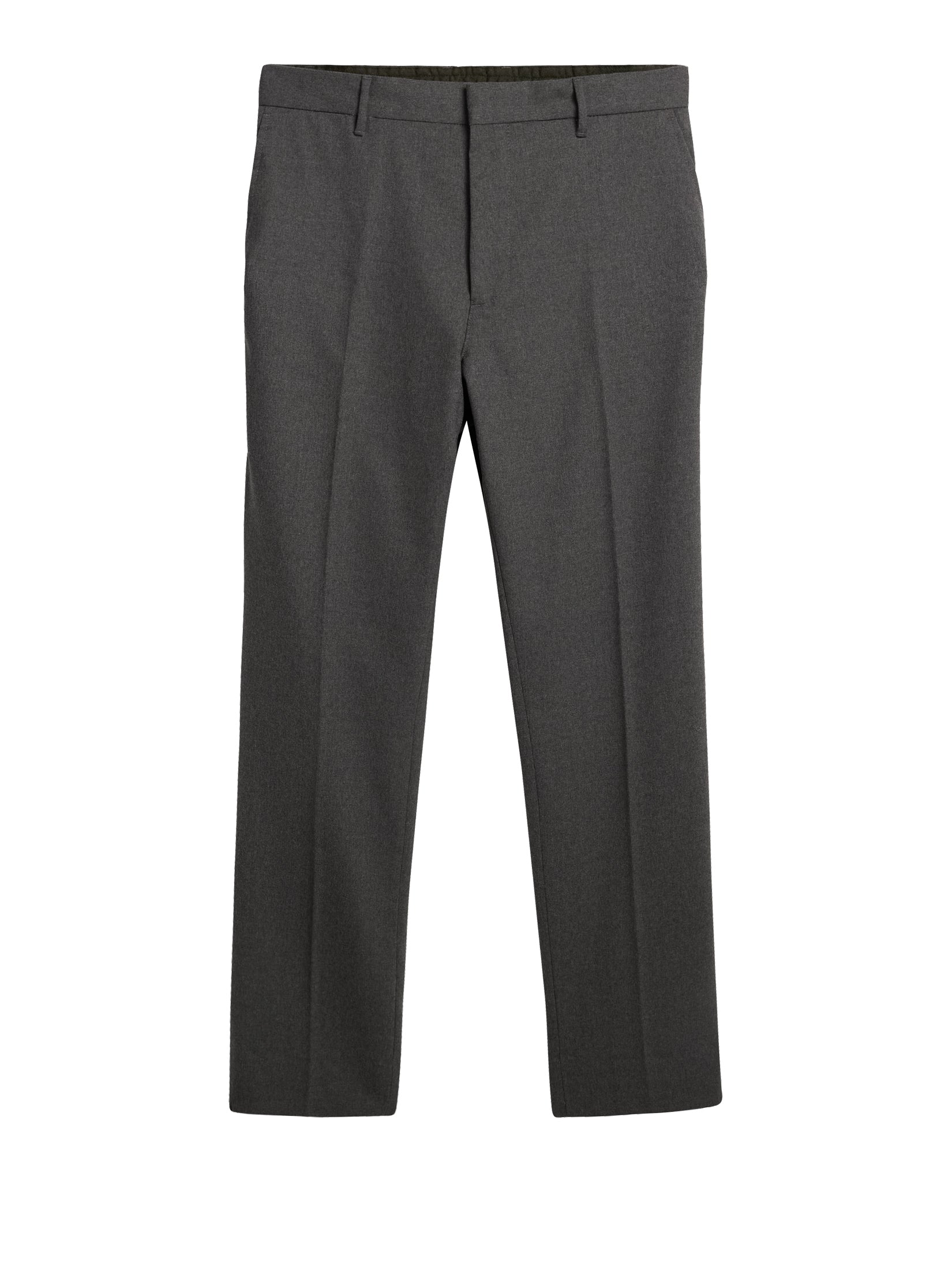 Soren Flannel Pants Mid Grey Melange J.Lindeberg