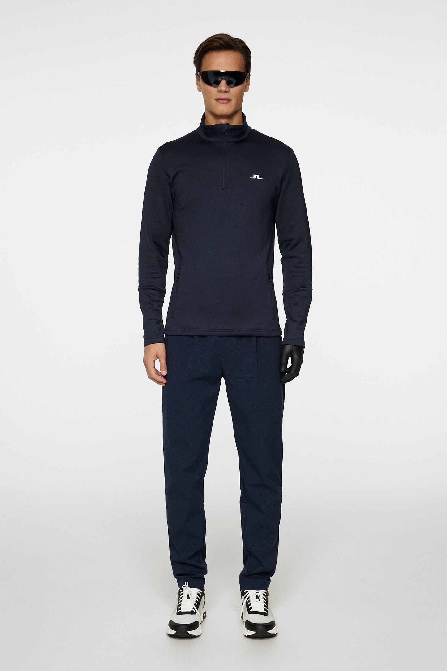 Aerial Quarter Zip Mid Layer / JL Navy