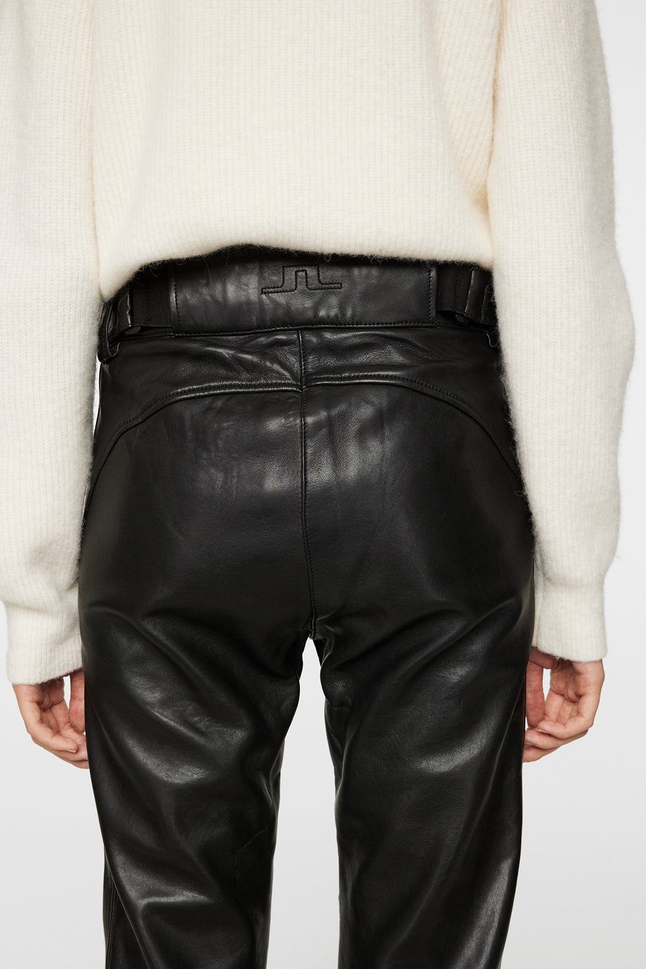 W Stanford Pant Leather / Black