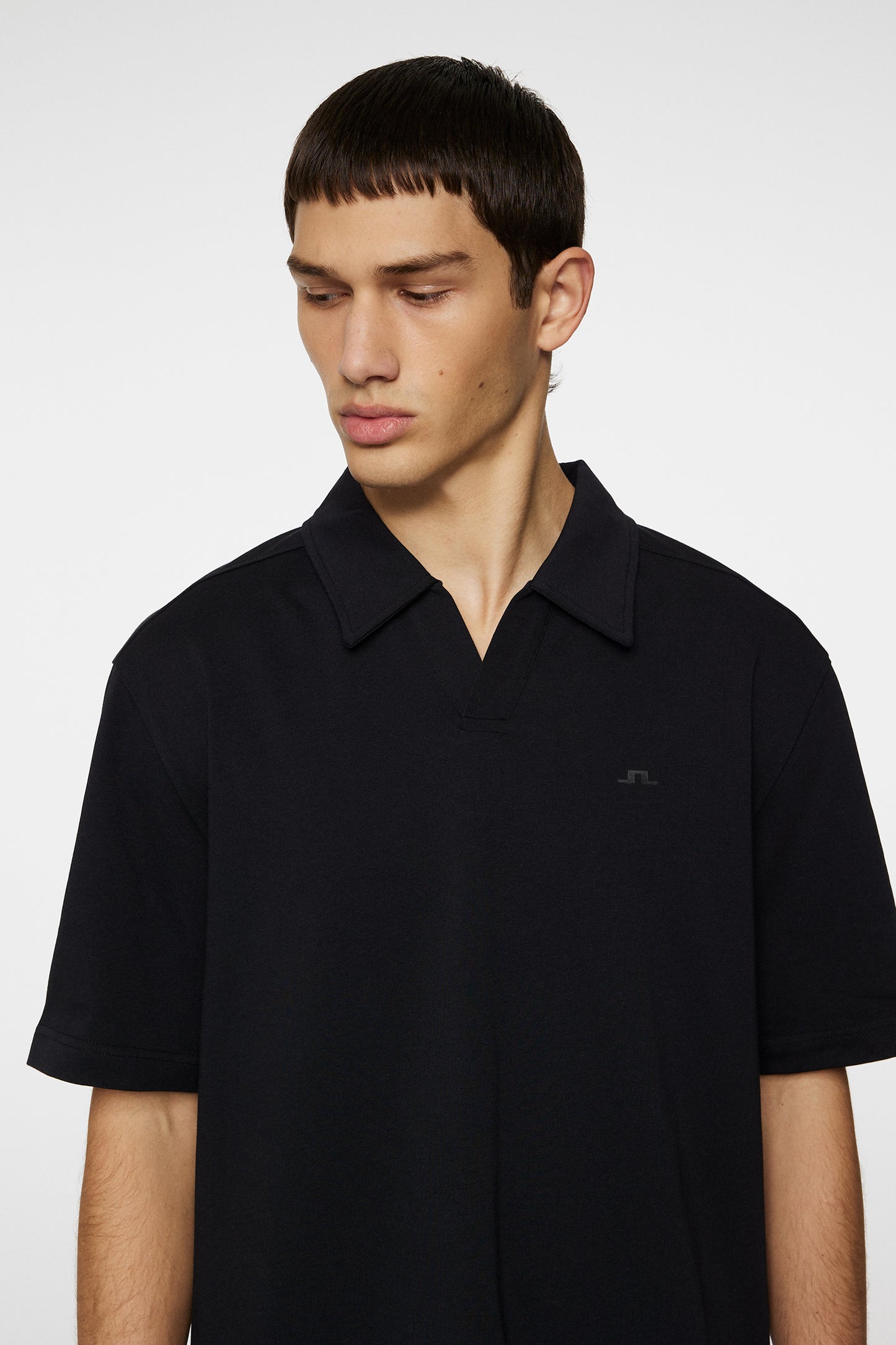 Roy relaxed Polo Pique / Black