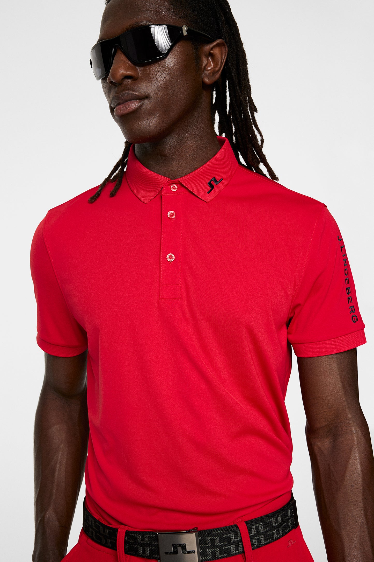 Tour Tech Slim Fit Polo / Barbados Cherry