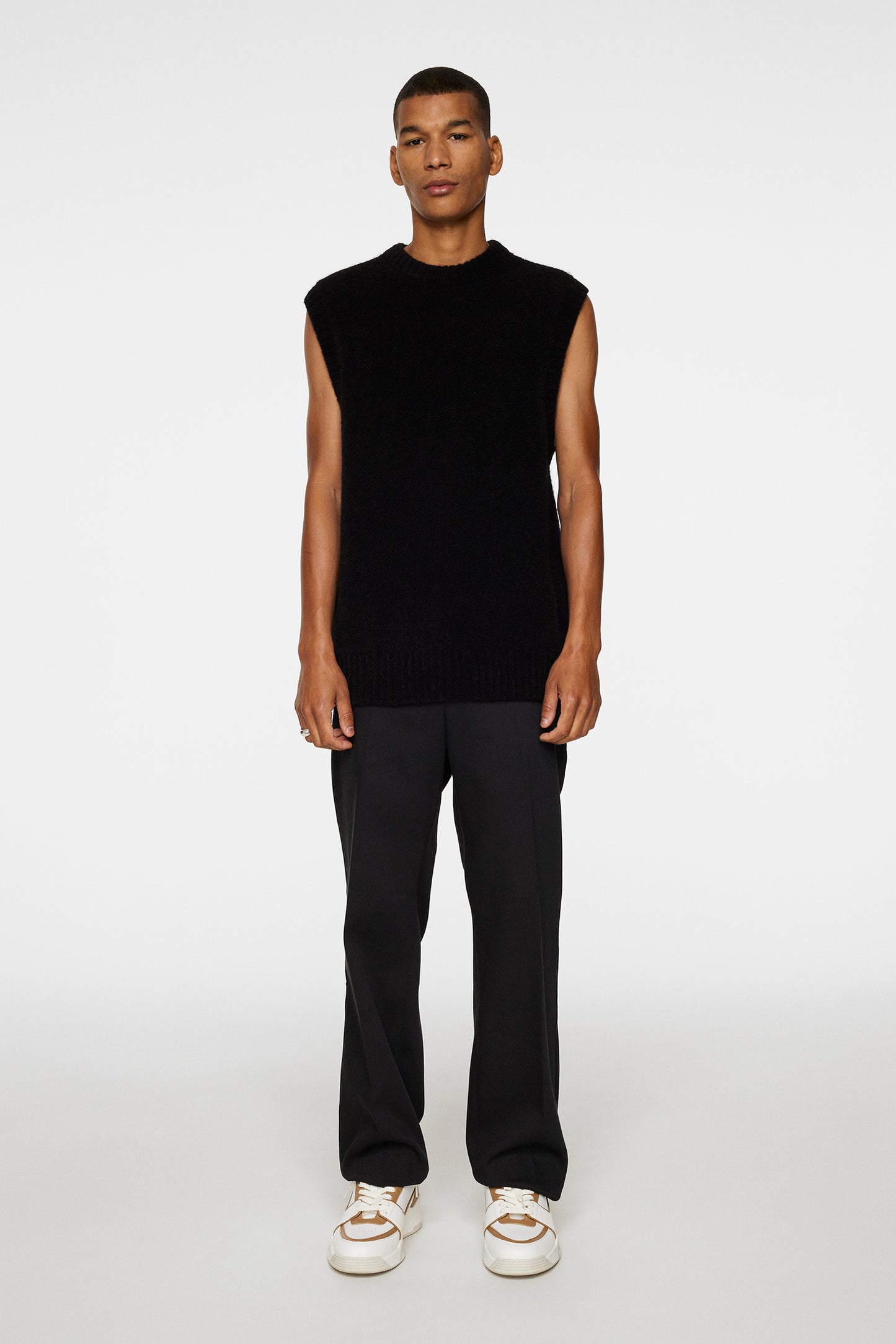 Hardy Knitted Vest / Black