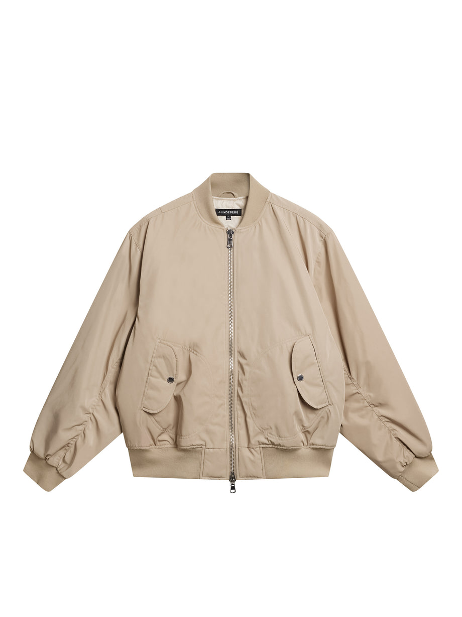 Bradley Bomber Jacket / Moonbeam