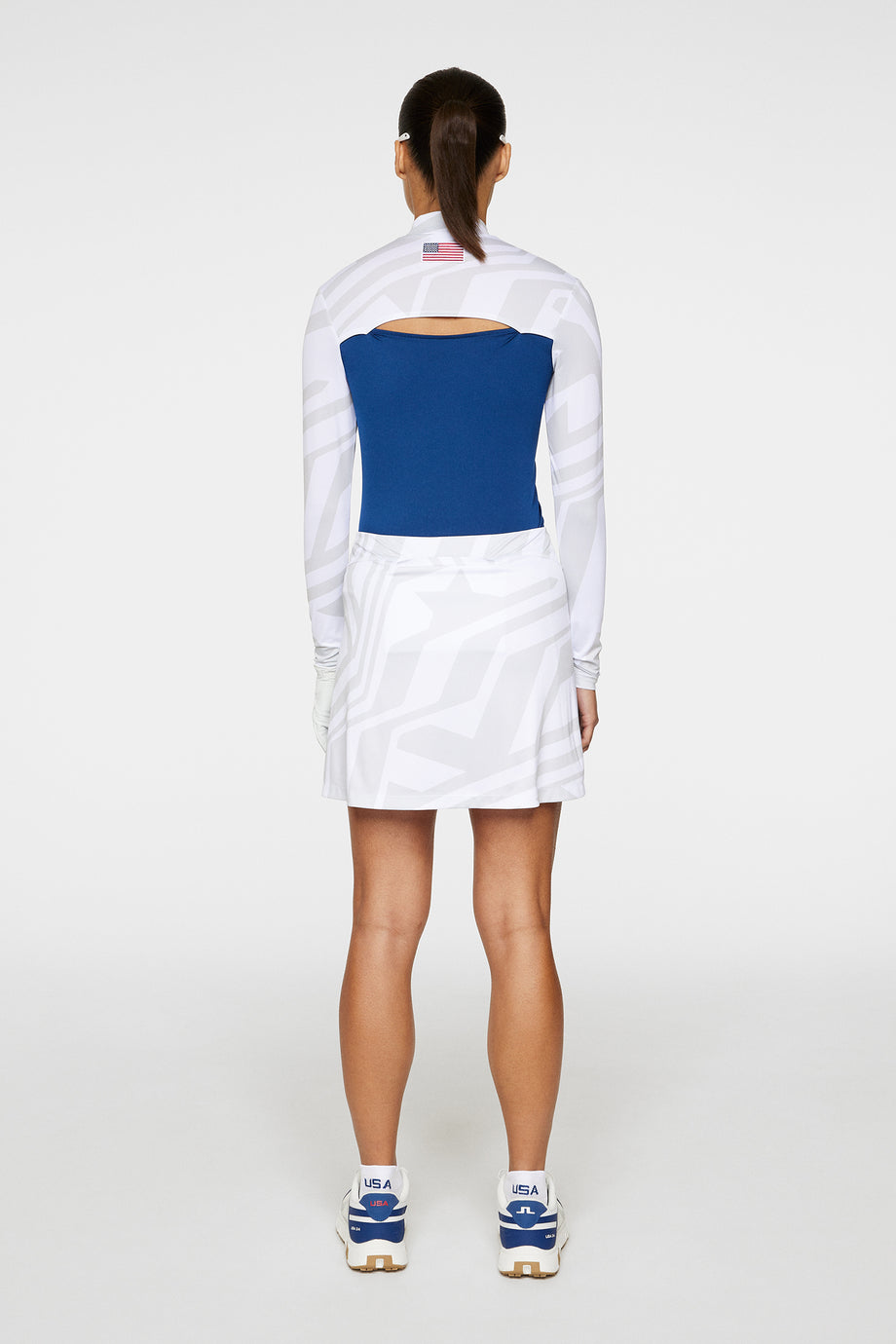 Gisele Skirt Print / US Golf White