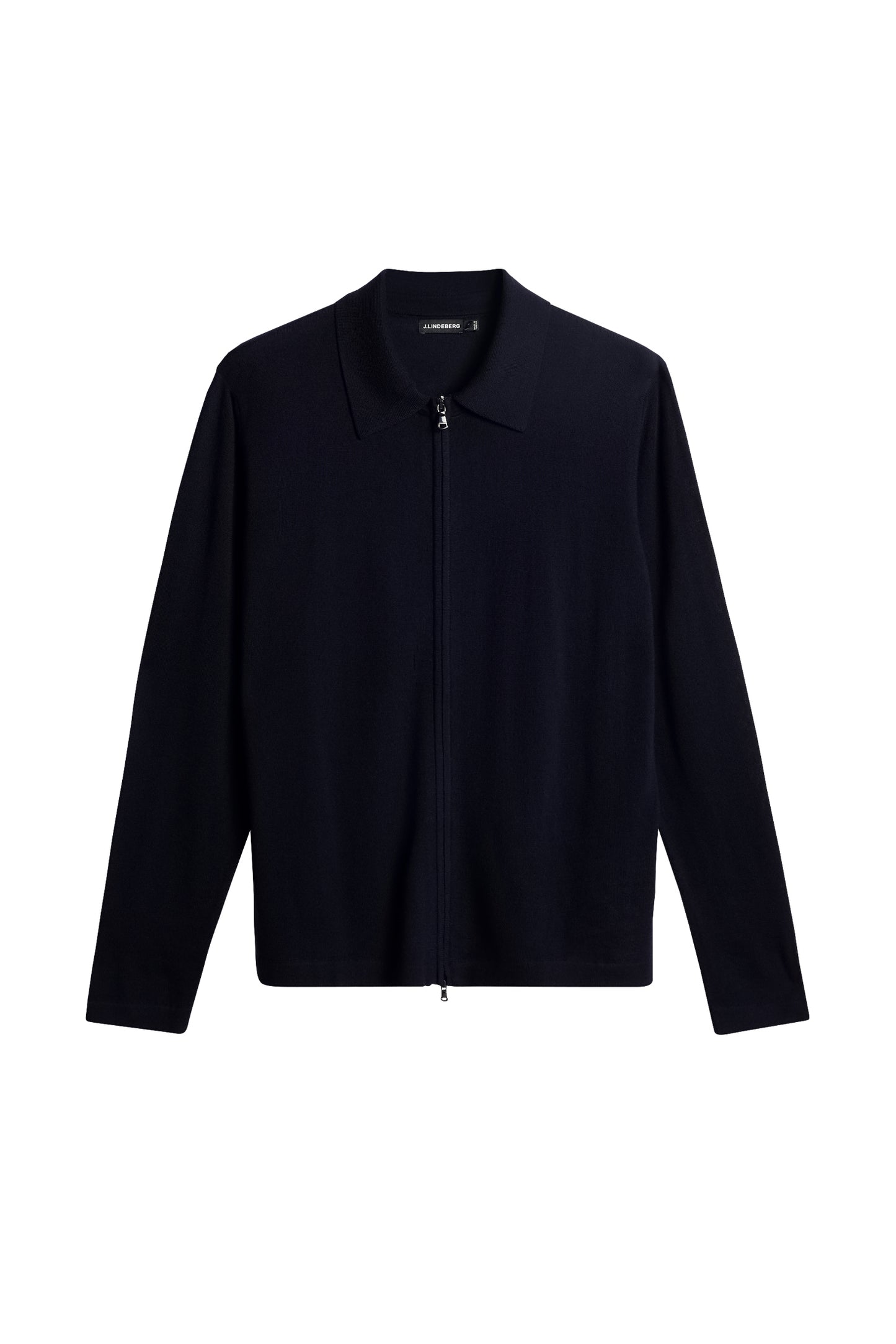 Kaleb Merino Zip Cardigan / JL Navy