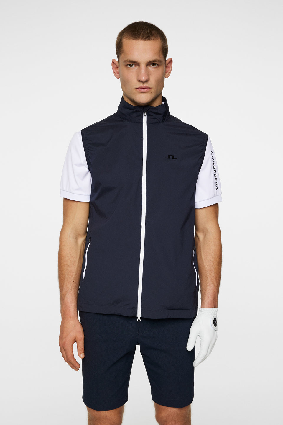 Ash Light Packable Vest / JL Navy